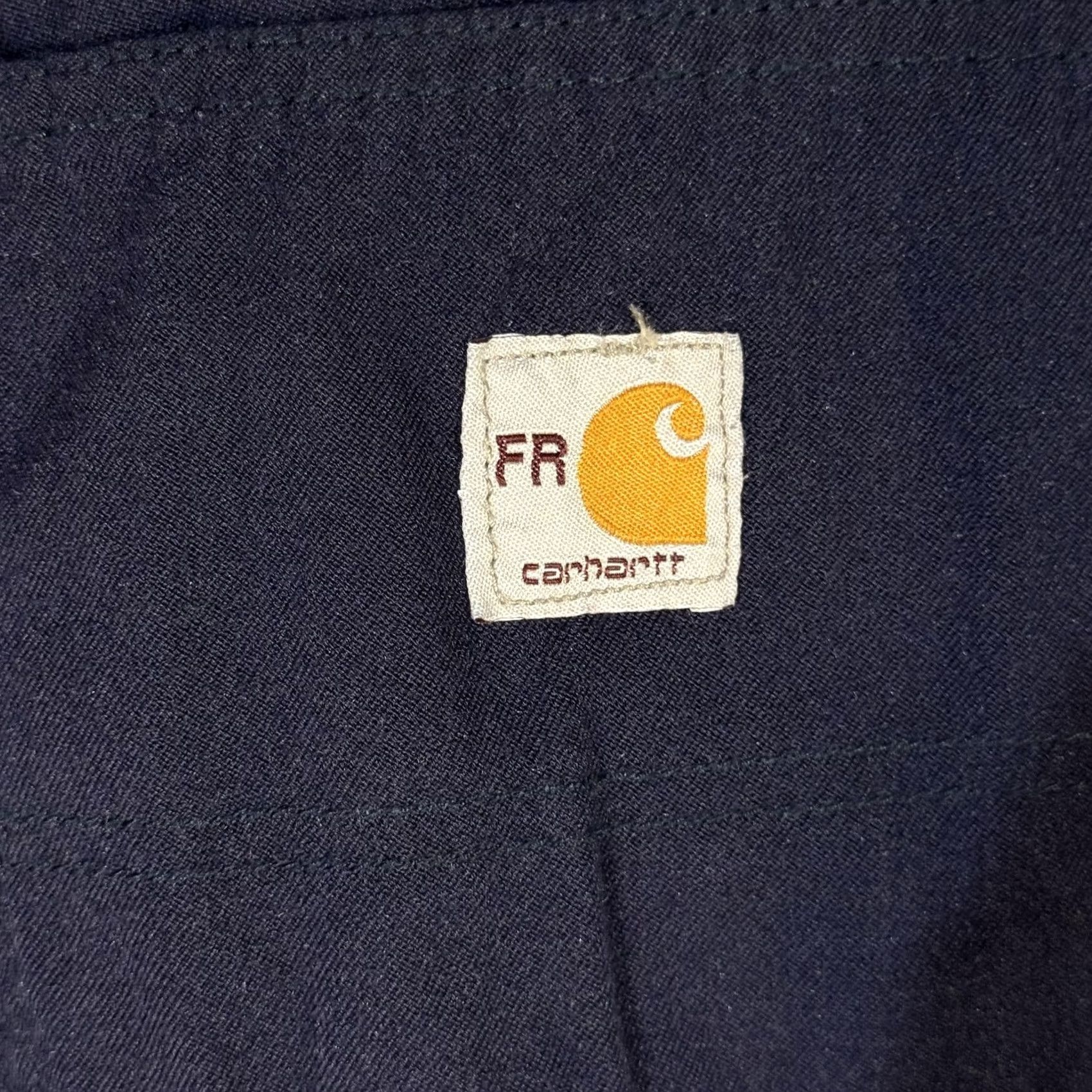 Carhartt VINTAGE Carhartt FR Work Pants Mens 38x32 CAT2 Arc Flash NFPA70E Navy Pants Mens 38x32 Navy Carhartt FR Work Pants Arc Flash NFPA70E Navy Men 38x32 Size US 38 / EU 54 - 3 Thumbnail