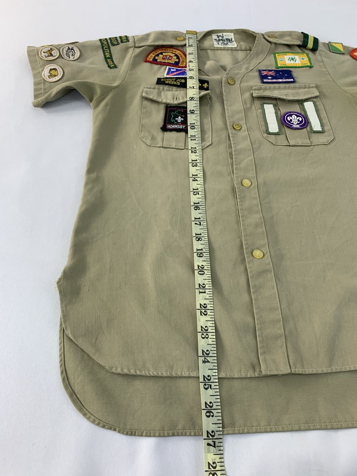 Uniform Wares 90s Boy Scout Of America Uniform Pioneer Oxford Button Up Size US S / EU 44-46 / 1 - 12 Thumbnail