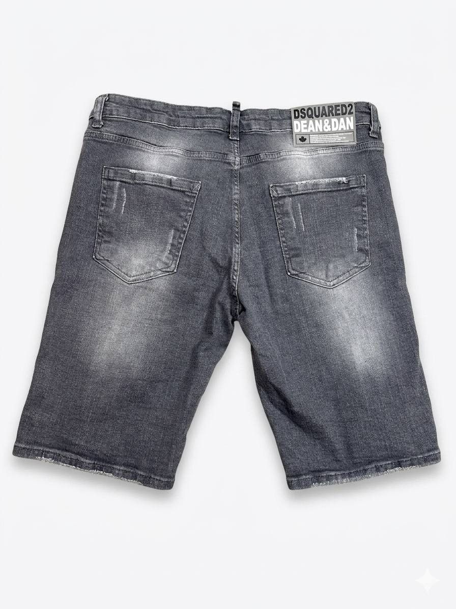 Dsquared2 DSQUARED2 Grey Denim Shorts - Size 52 (Good Condition) Size US 36 / EU 52 - 2 Thumbnail