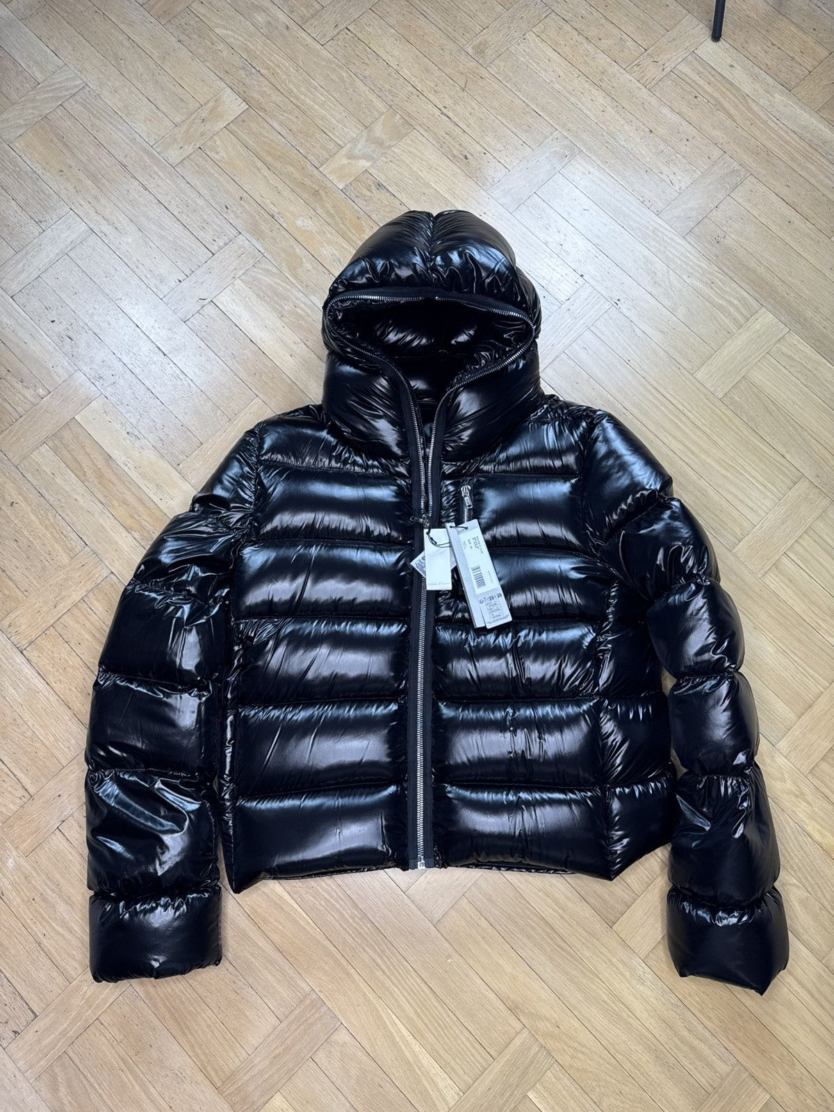 Rick Owens NEW | FW22 STROBE RUNWAY GIMP PUFFER DOWN JACKET SIZE
