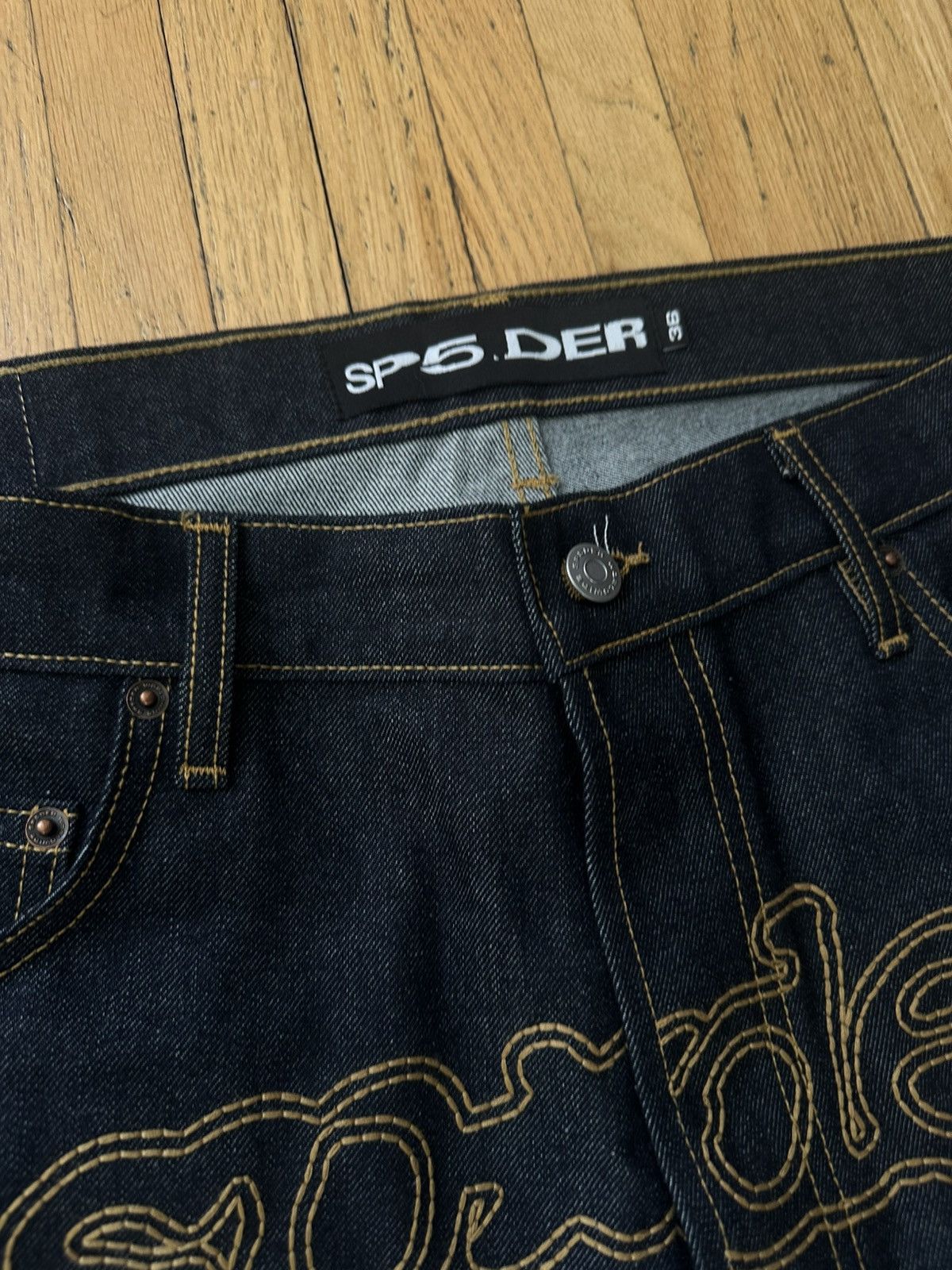 Sp5der Sp5der V3 Punk Denim Jeans Size US 36 / EU 52 - 5 Thumbnail