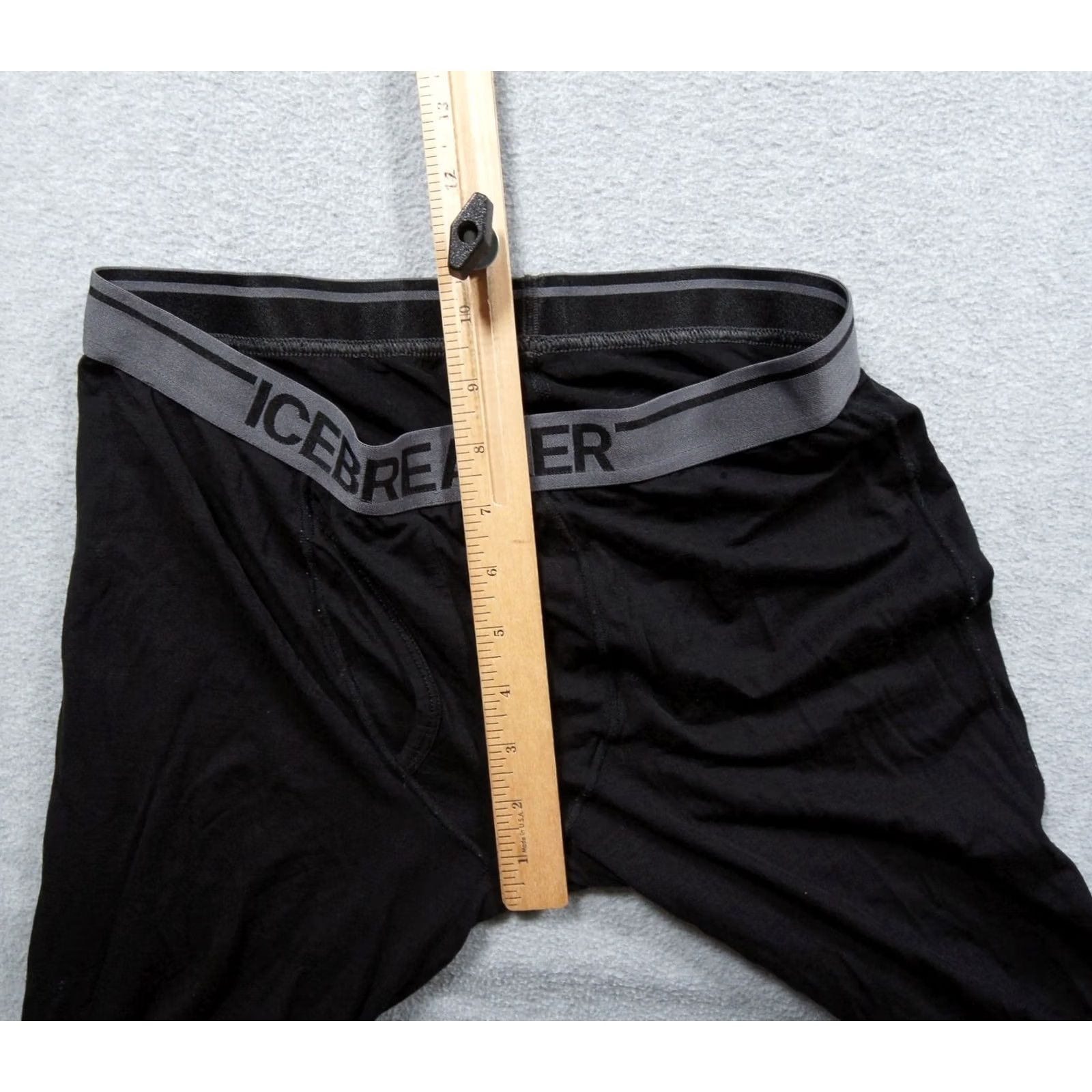 Icebreaker Icebreaker Pants Mens Medium Black Merino Wool Baselayer Outdoors Hike Camp Size US 31 - 7 Thumbnail