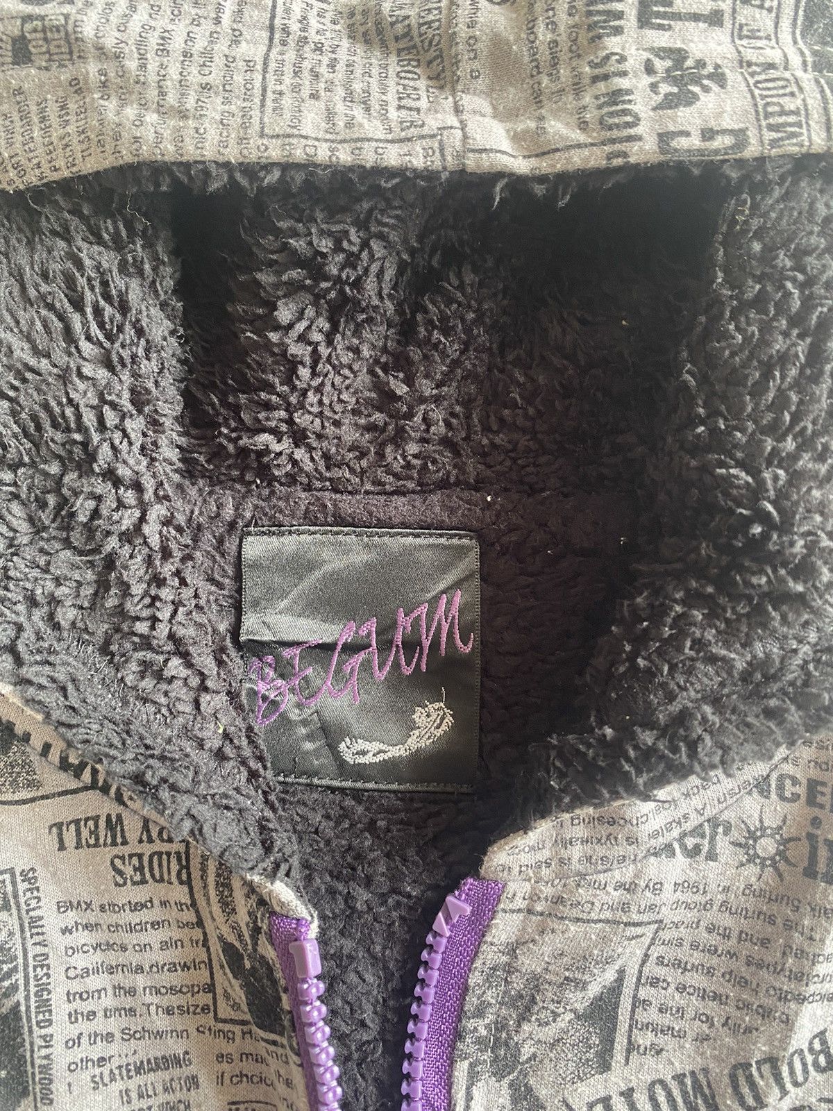 If Six Was Nine × Japanese Brand Japanese Begum Aop Fleece Hooded Zip Size US M / EU 48-50 / 2 - 6 Thumbnail