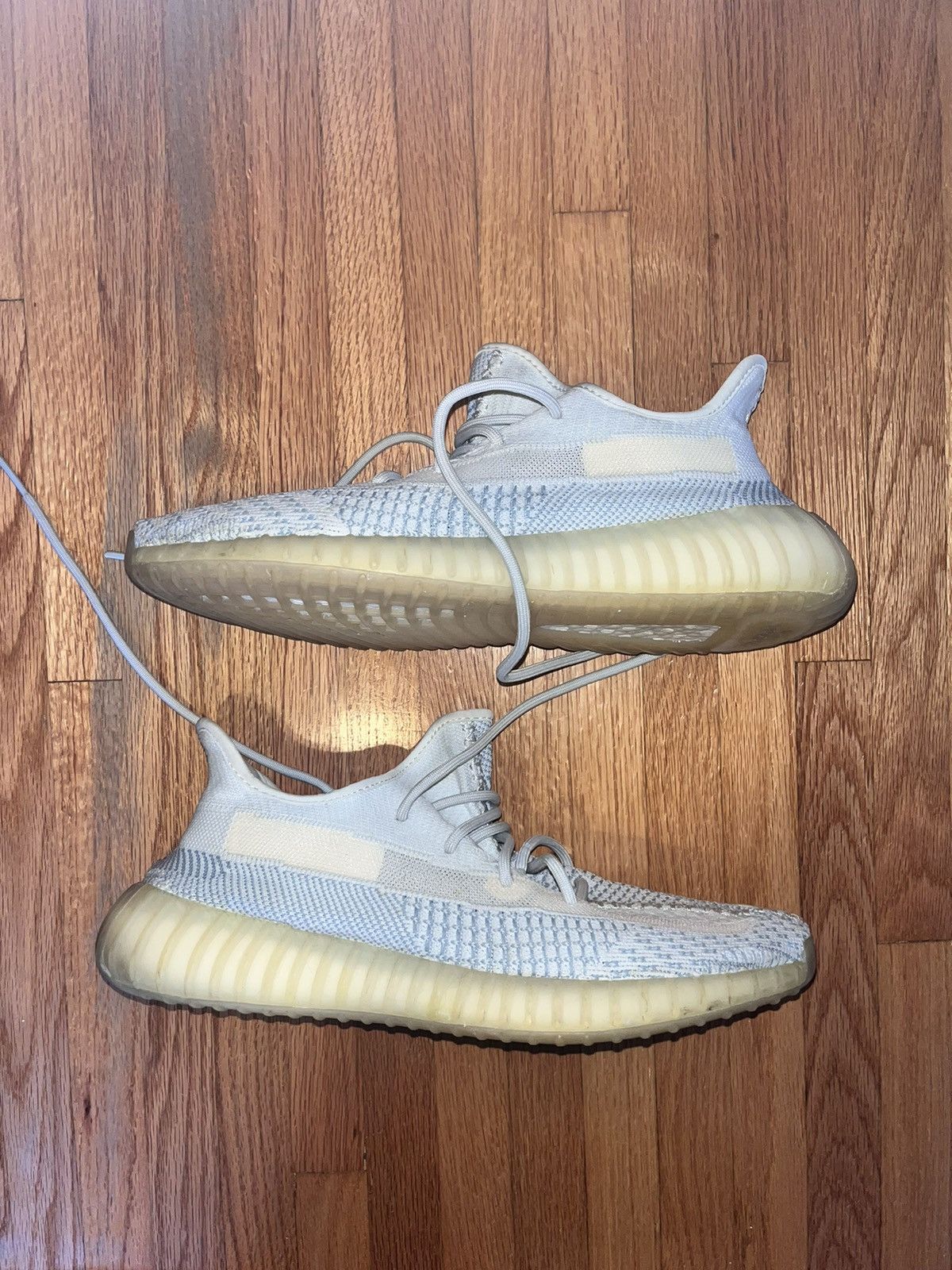 Adidas × Kanye West × Yeezy Yeezy 350 Boost v2 Cloud White Reflective Size US 12 / EU 45 - 3 Thumbnail