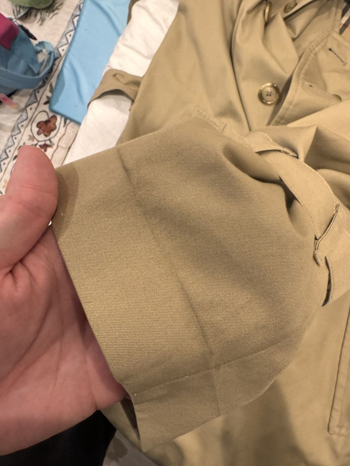 Burberry Burberrys trench coat vintage beige nova check Size US L / EU 52-54 / 3 - 5 Thumbnail