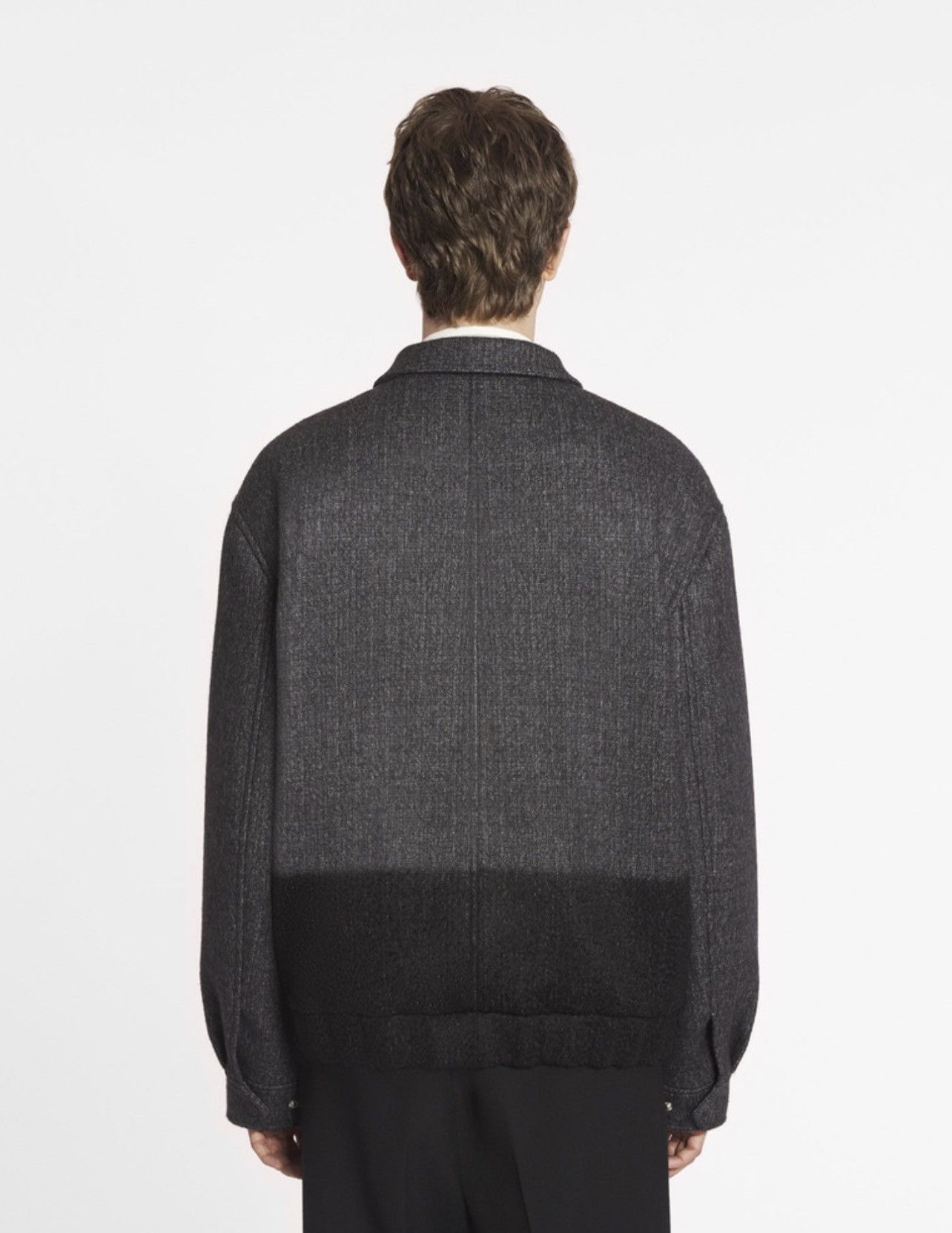 Lanvin Lanvin Wool-Blend Bomber Jacket size 48/us size M Size US M / EU 48-50 / 2 - 4 Thumbnail