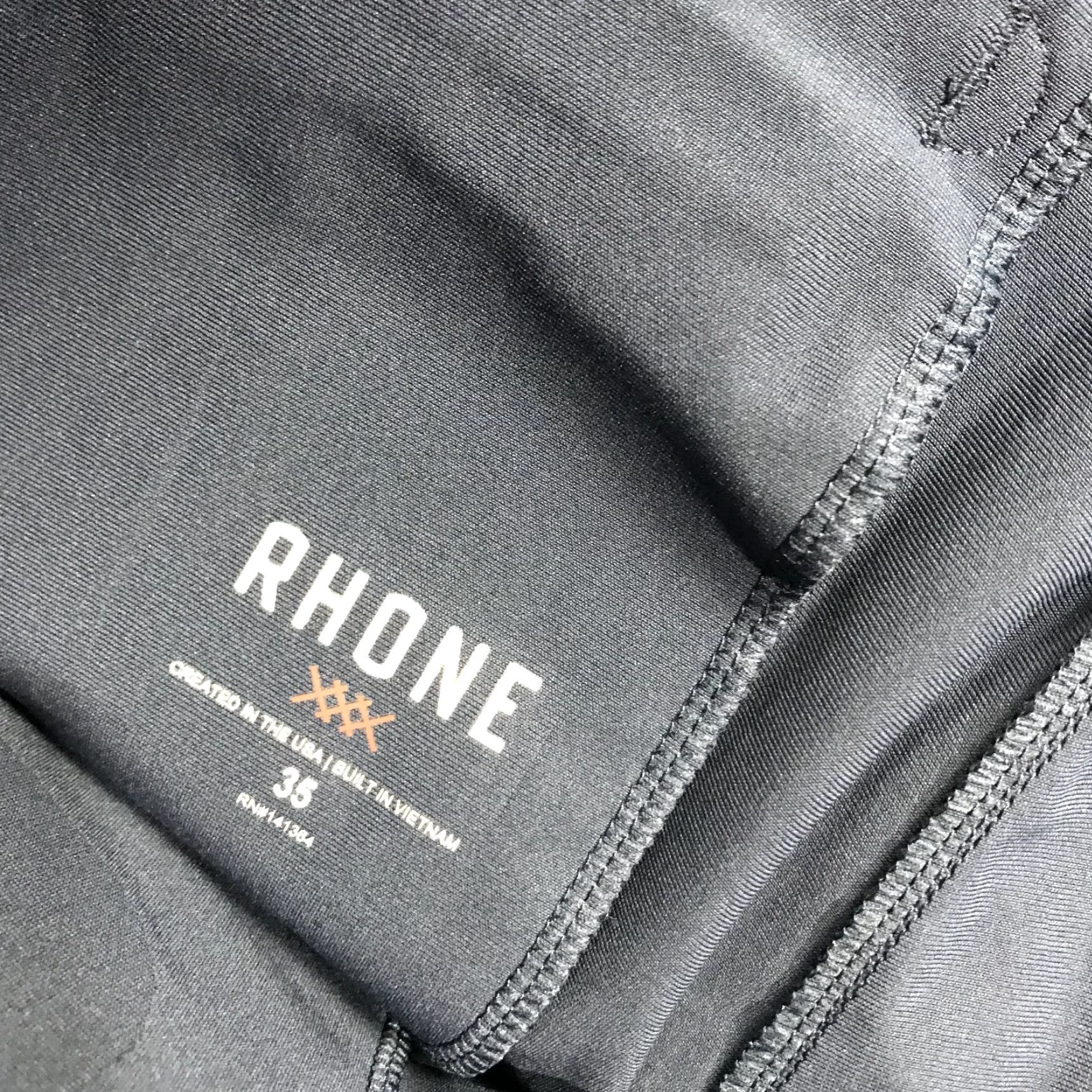 Rhone Rhone Pants Mens 35x31 Blue Chino Commuter Pant Solid Casual Button Lightweight Size US 35 - 4 Thumbnail