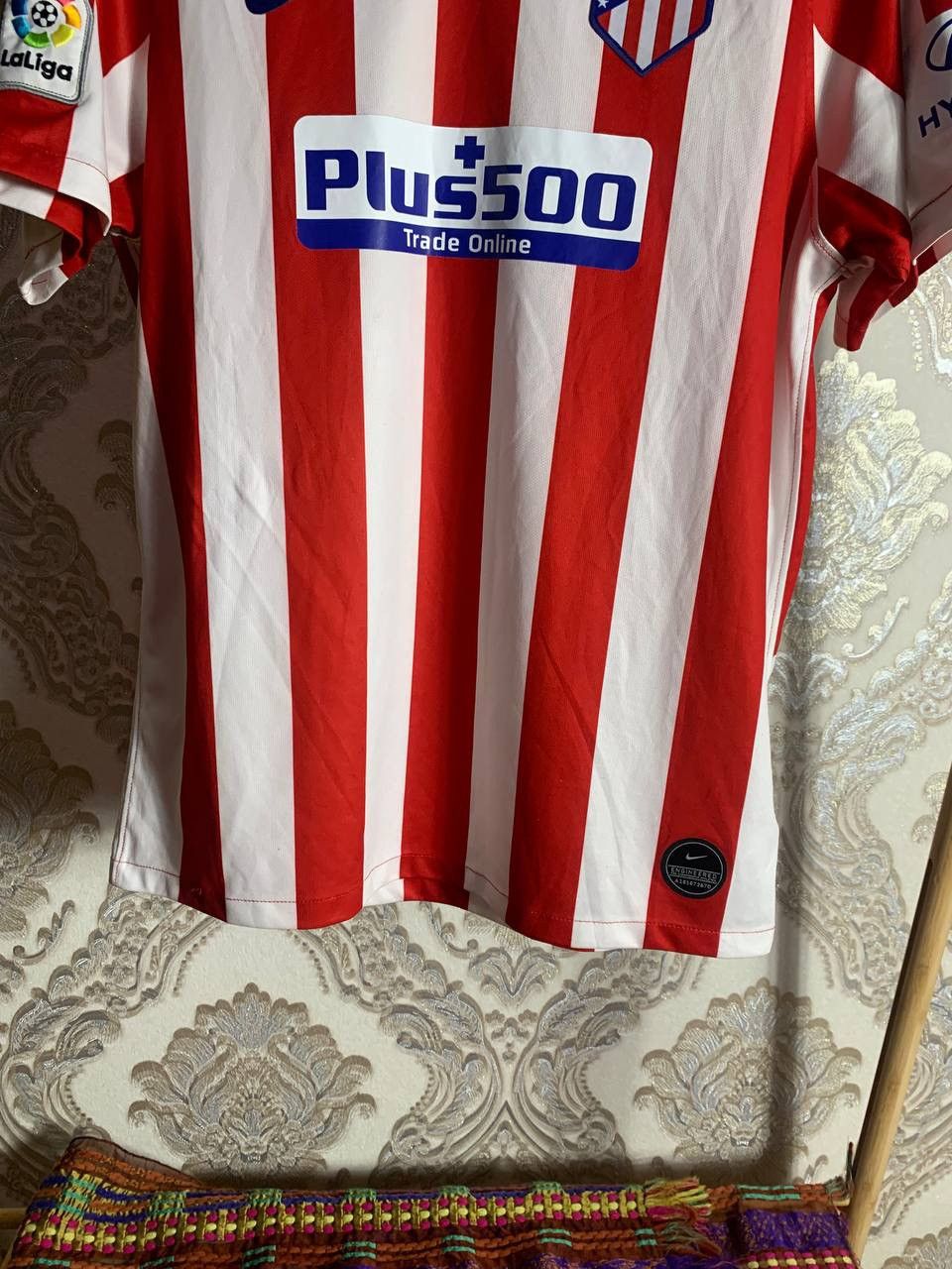 Nike × Vintage VERY RARE NIKE ATLÉTICO MADRID SPAIN SOCCER JERSEY Y2K RETRO Size US L / EU 52-54 / 3 - 4 Thumbnail