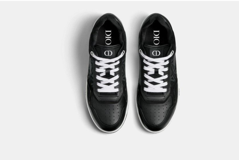 Dior o1w1db10325 3SN27 Low-Top Sneakers in Black Size US 5.5 / EU 38 - 3 Thumbnail