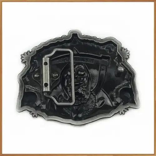 Other Blue Enameled GRIM REAPER Belt Buckle Size ONE SIZE - 3 Thumbnail