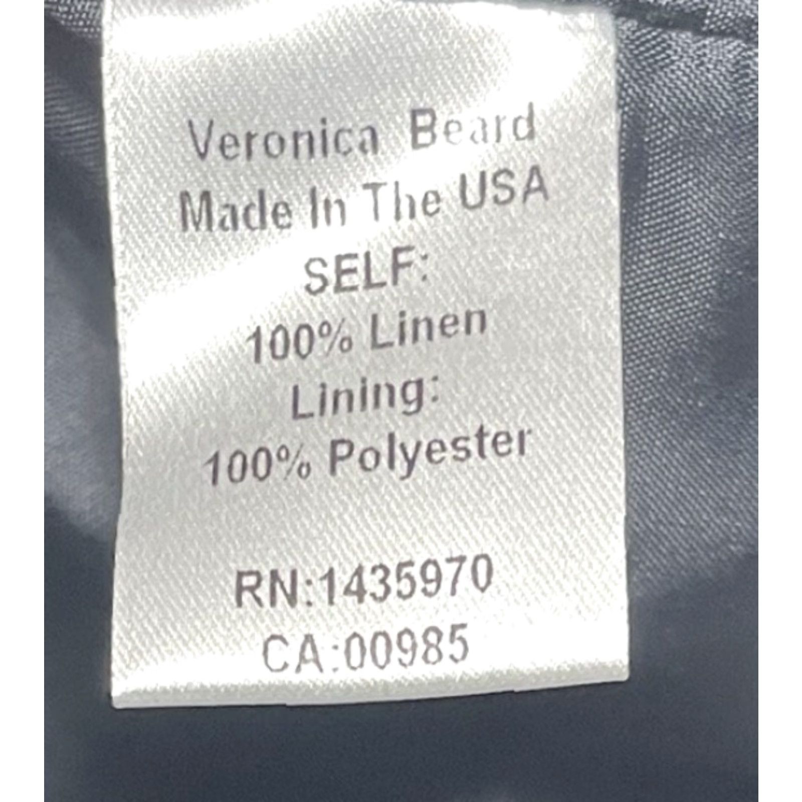 Veronica Beard Veronica Beard Black 100% Linen Black Mini Skirt Size 4 Made In USA Women Size 27" / US 4 / IT 40 - 6 Thumbnail