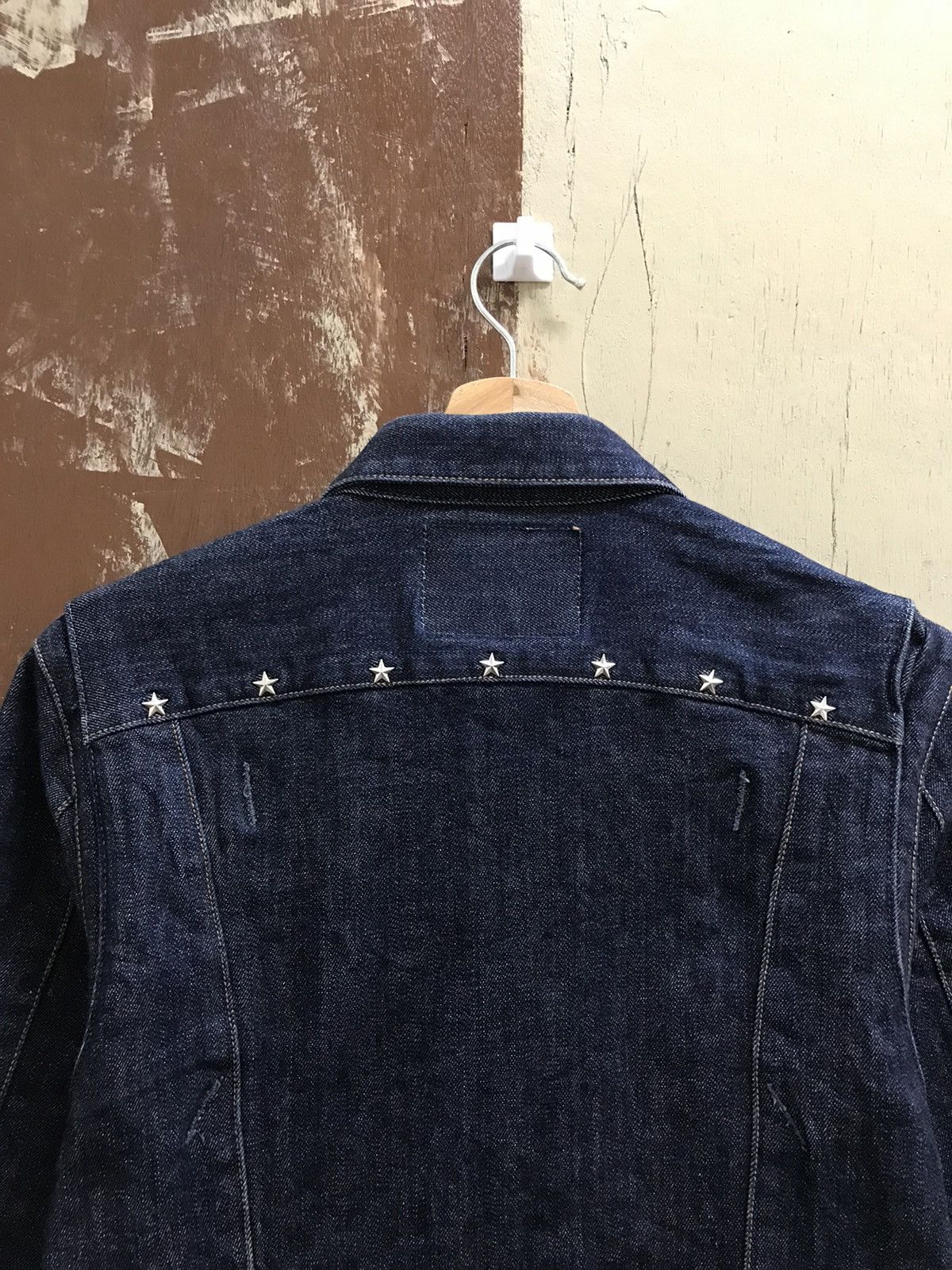 Vintage Hysteric Glamour Kinky Jeans Star Stud Denim Jacket