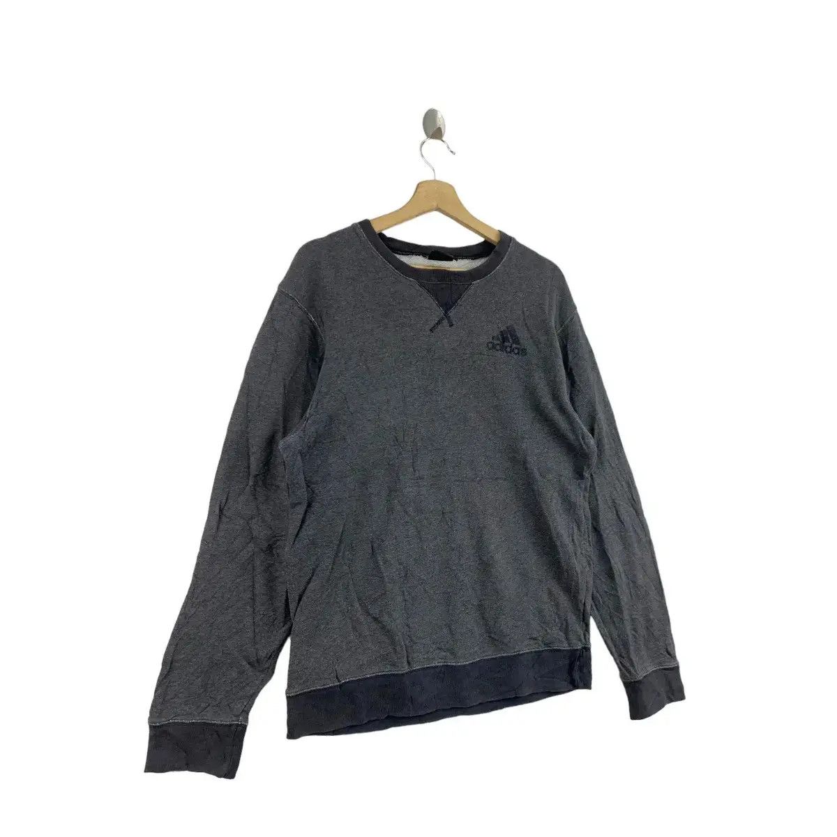 Adidas Vintage ADIDAS EQUIPMENT EQT Ringer Gray Sweatshirt Size M / US 6-8 / IT 42-44 - 4 Thumbnail