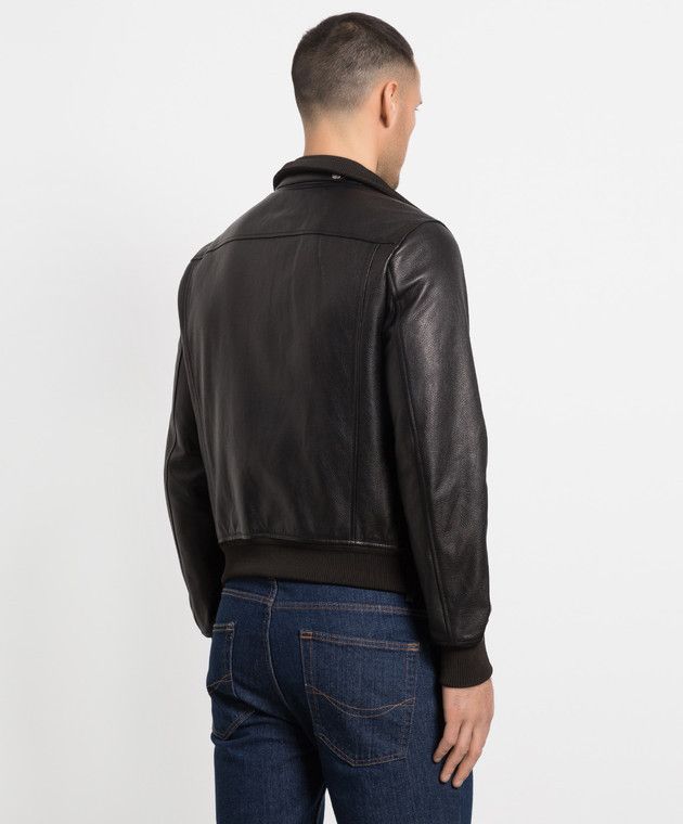 Tom Ford o1w1db10125 LXR012 Leather Jacket in Black Size US M / EU 48-50 / 2 - 4 Thumbnail