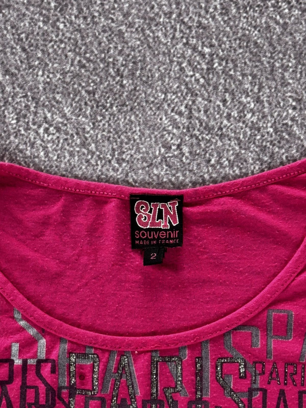 Hysteric Glamour Y2K Hysteric Glamour Style Paris Logo T-Shirt Size M / US 6-8 / IT 42-44 - 8 Thumbnail