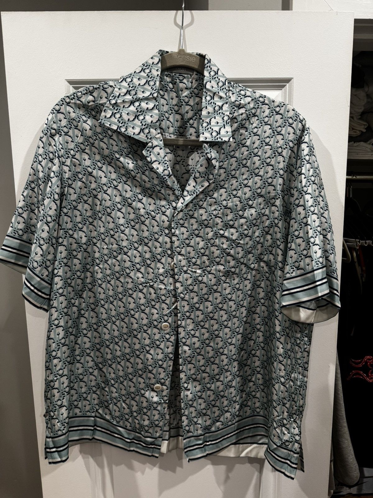 Dior Dior Oblique Short-Sleeve Shirt Size US S / EU 44-46 / 1 - 2 Thumbnail