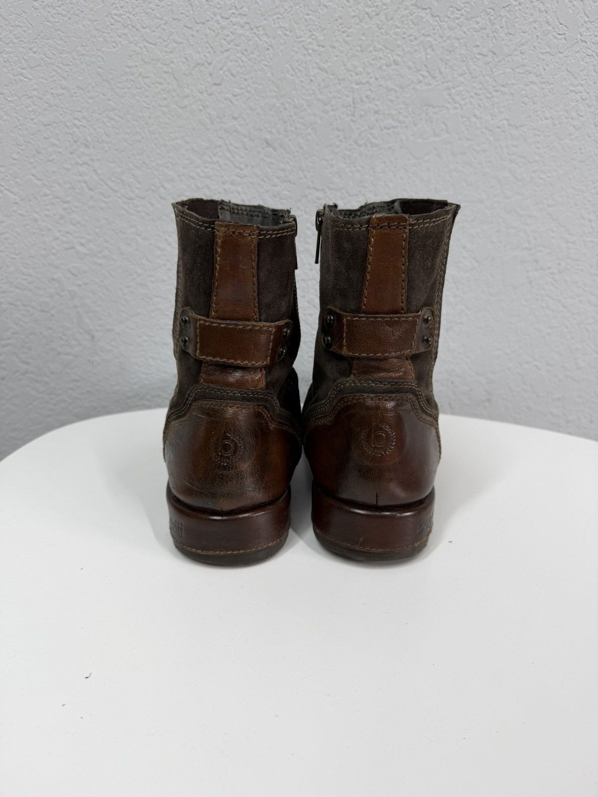 If Six Was Nine Vintage Y2K Brown Leather Side Zip Boots Guidi Marsell Style Size US 9 / EU 42 - 7 Thumbnail