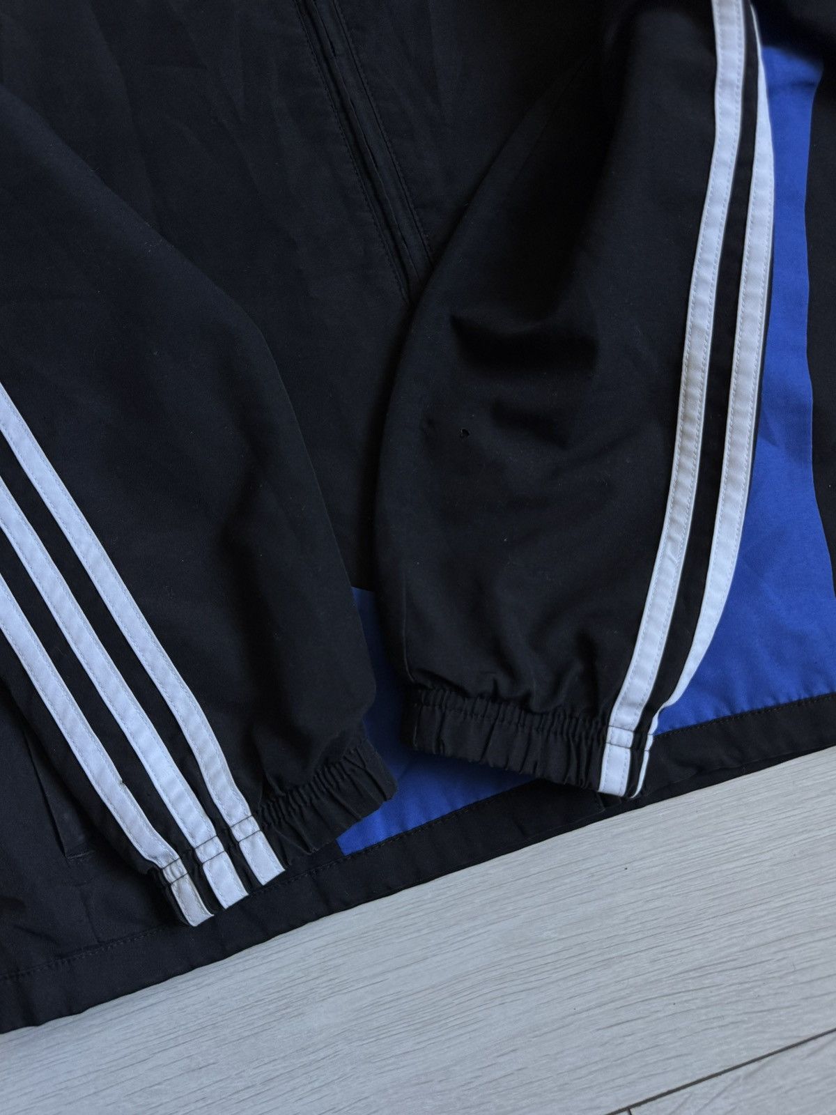 Adidas Vintage 2008/09 Adidas Chelsea Nylon Soccer Jacket Size US S / EU 44-46 / 1 - 8 Thumbnail