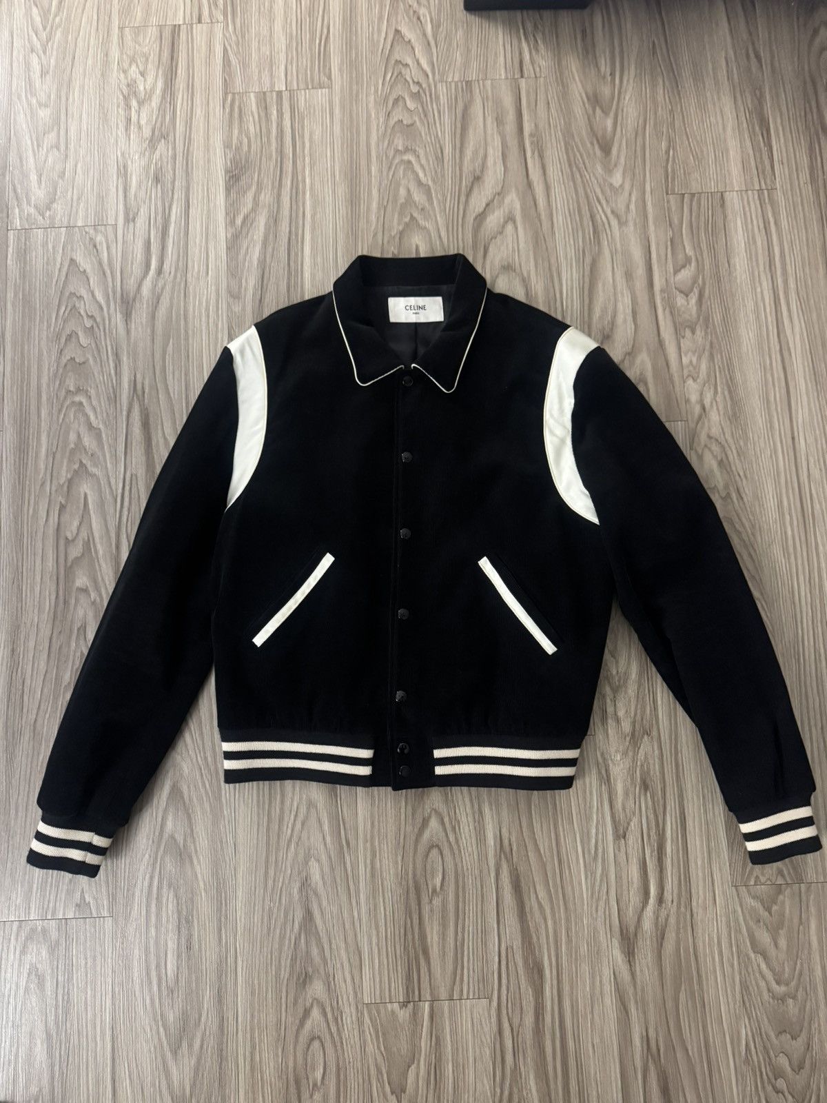 Celine CELINE TEDDY JACKET IN CORDUROY Size US L / EU 52-54 / 3 - 2 Thumbnail