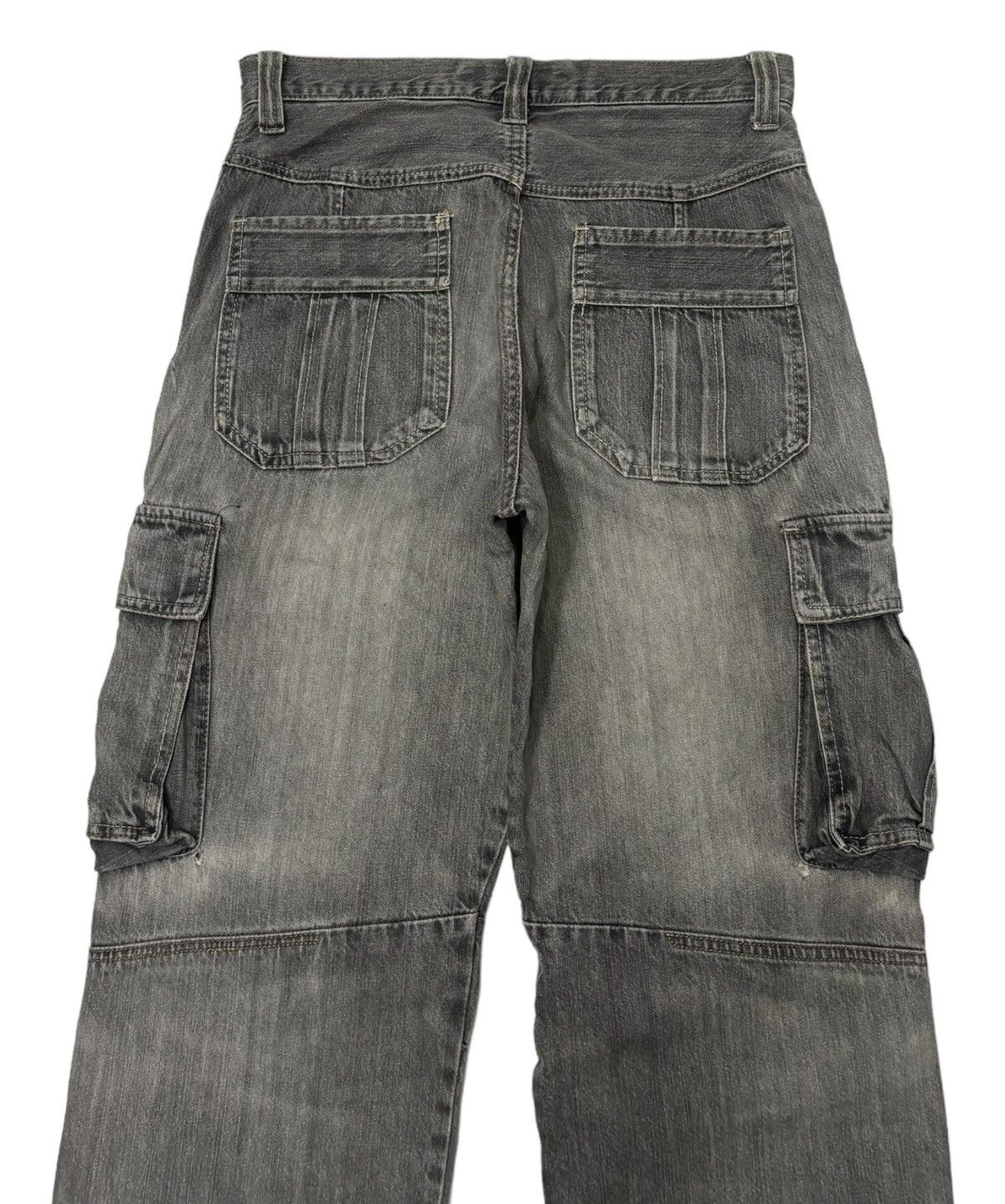 Hysteric Glamour BAGGY🔥JACK SERIKA MULTI POCKET BAGGY CARGO JEANS PANTS Size US 32 / EU 48 - 4 Thumbnail