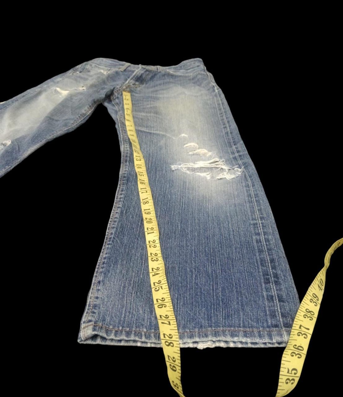 Edwin 💥BEST OFFER💥EDWIN EXCLUSIVE JAPANESE DISTRESSED DENIM Size US 30 / EU 46 - 6 Thumbnail