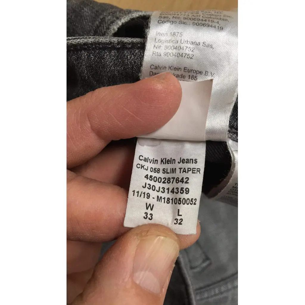 Calvin Klein Calvin Klein Jeans CKJ Slim Taper Size US 33 - 9 Thumbnail