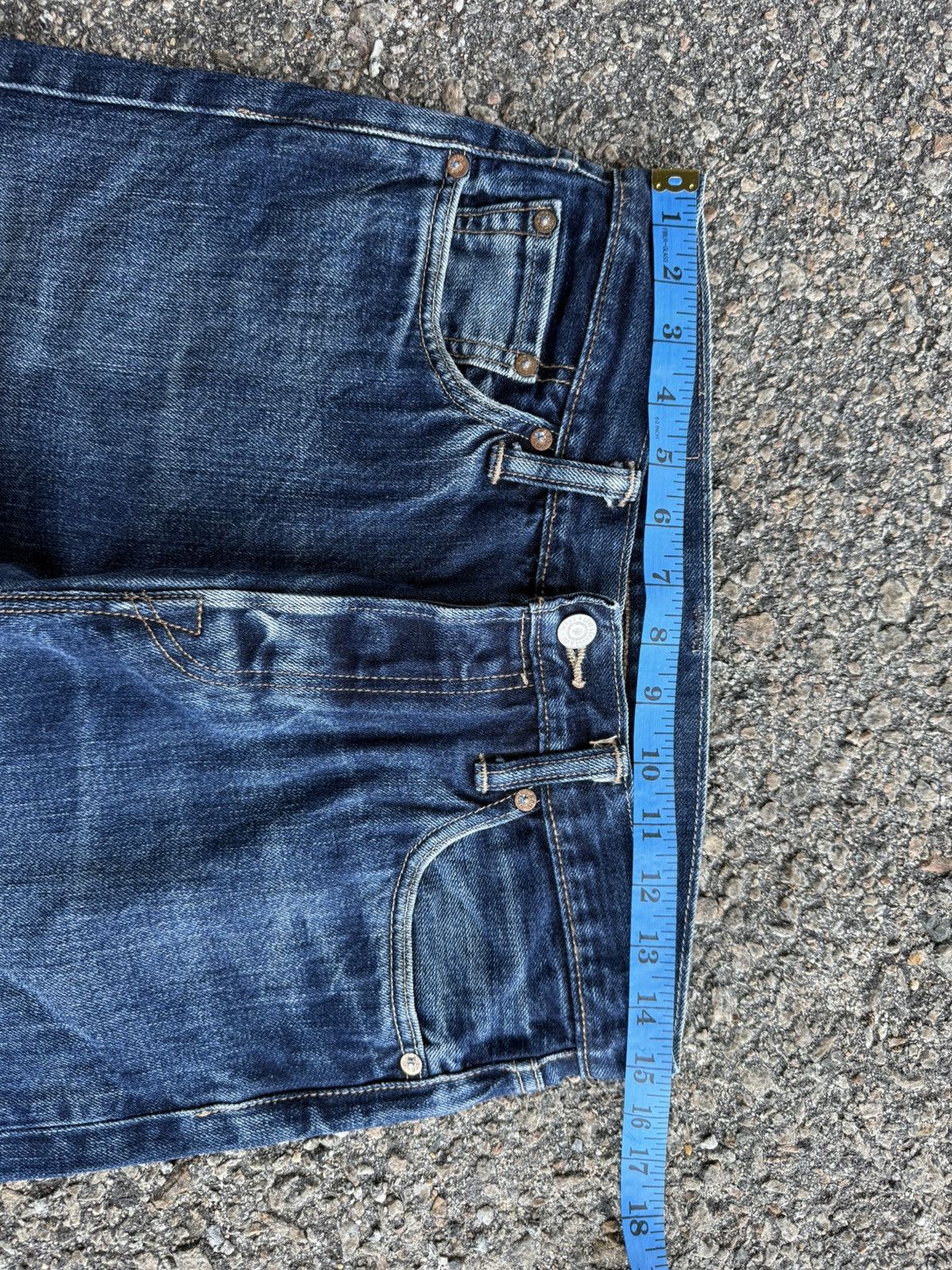 Levi's LEVI'S 501 BUTTON FLY RIPPEP JEAN DENIM PANTS Size US 30 / EU 46 - 6 Thumbnail