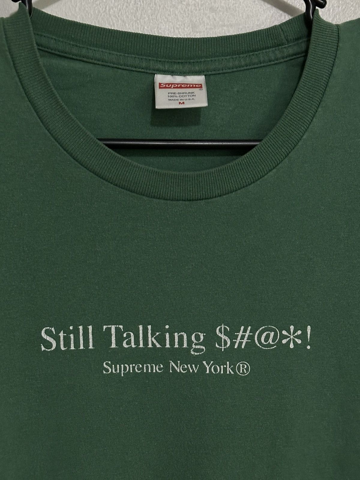 Supreme Supreme Still Talking Tee Size US M / EU 48-50 / 2 - 4 Thumbnail