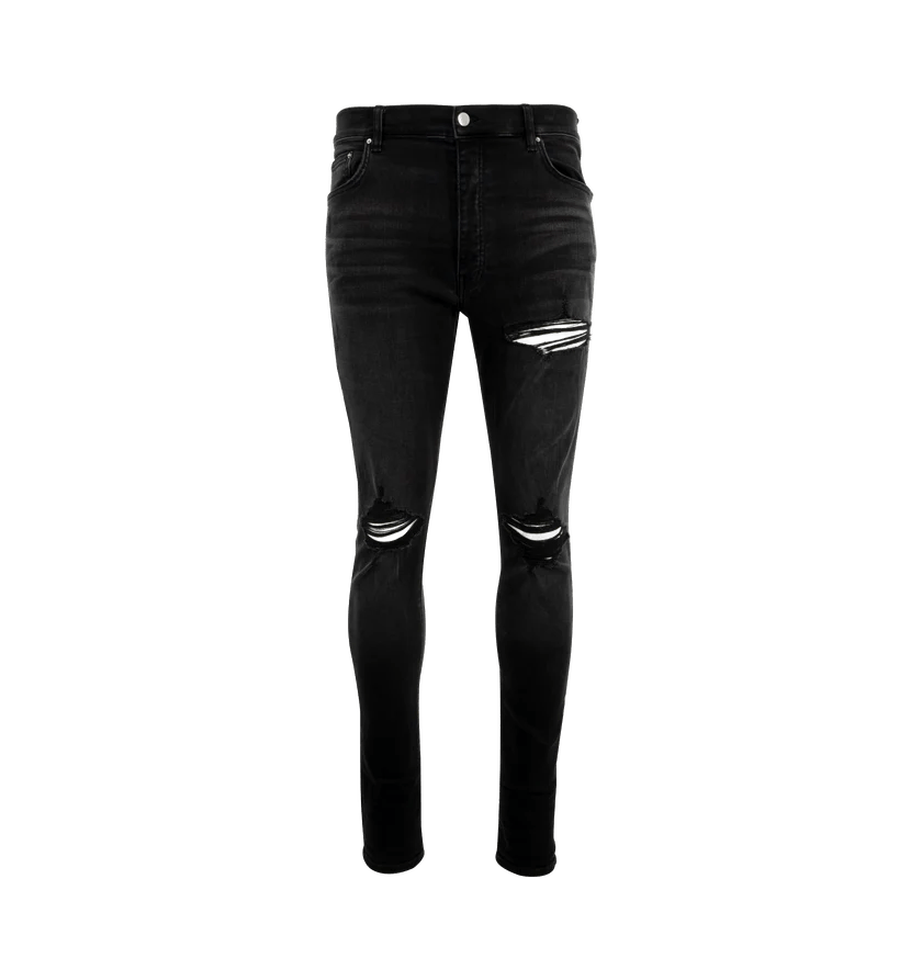 Amiri o1h1sh11225 MX1 Skinny Jeans in Black Size US 34 / EU 50 - 1 Thumbnail