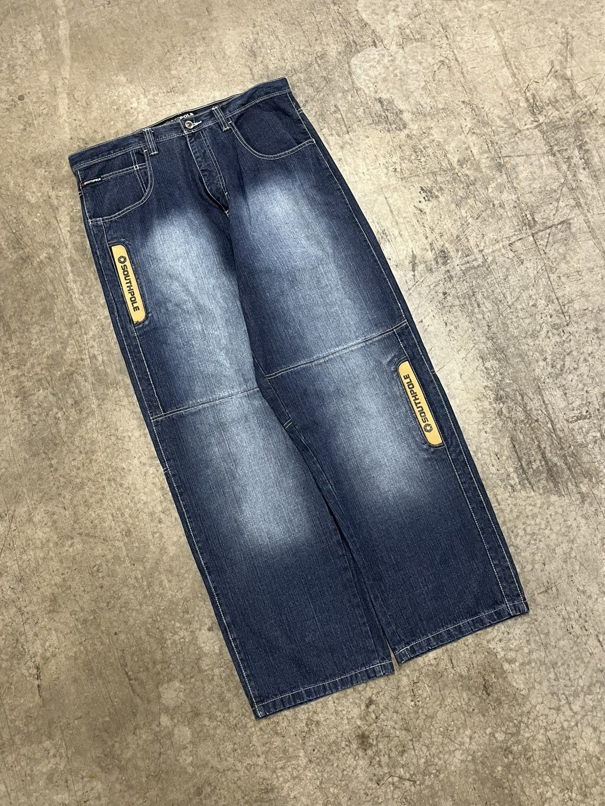 Southpole Southpole y2k baggy fit denim skater streetwear hype rare Size US 38 / EU 54 - 1 Thumbnail