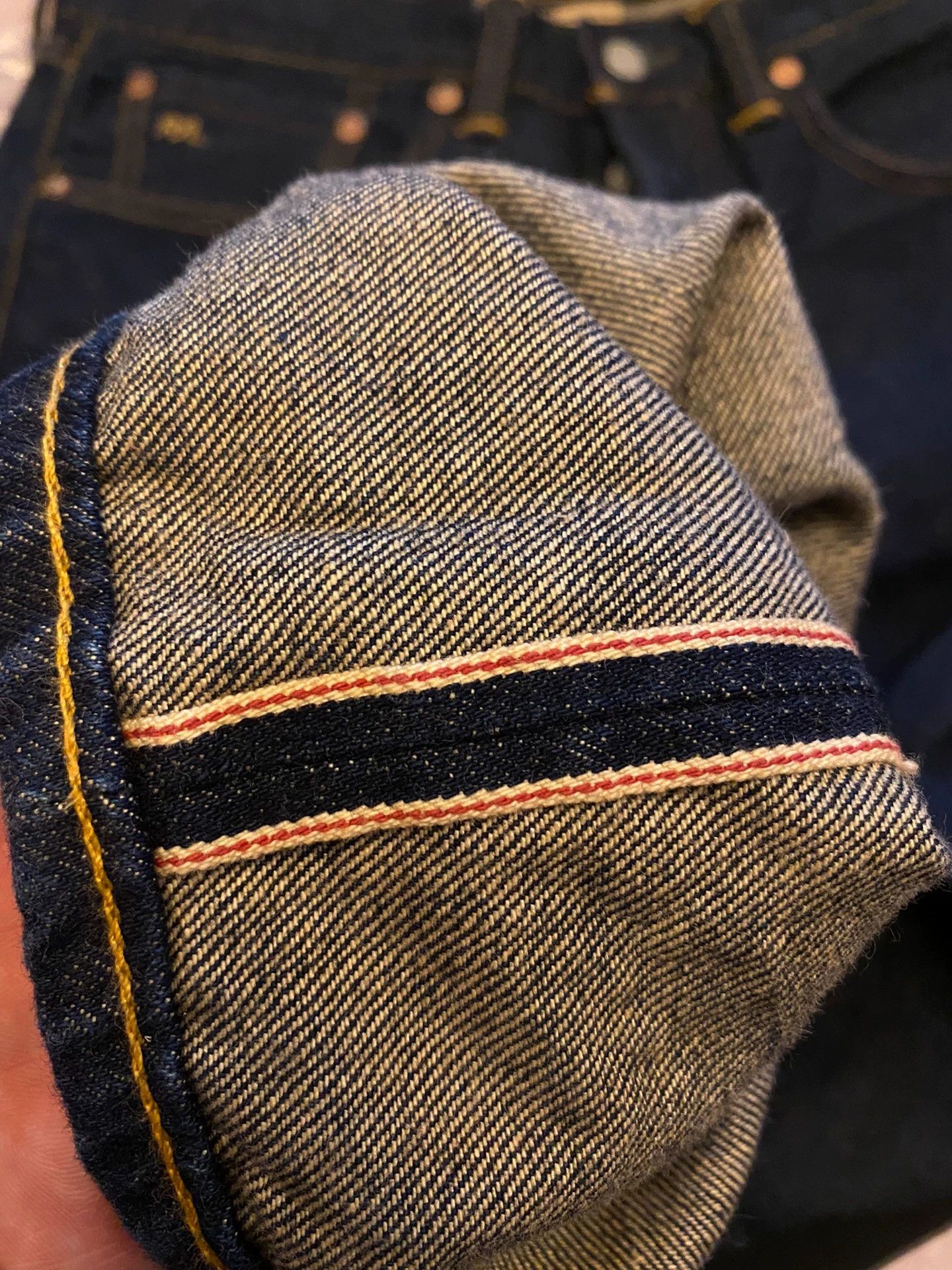 RRL Ralph Lauren RRL Heavy Selvedge Straight Jean 32x32 Japanese Cotton USA Size US 32 / EU 48 - 5 Thumbnail