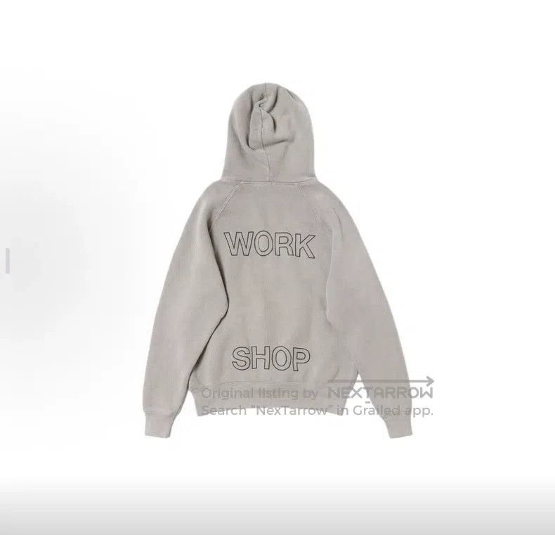 Our Legacy Our Legacy Hooded Long Sleeve Sweatshirt, Washed Gray Size US M / EU 48-50 / 2 - 9 Thumbnail