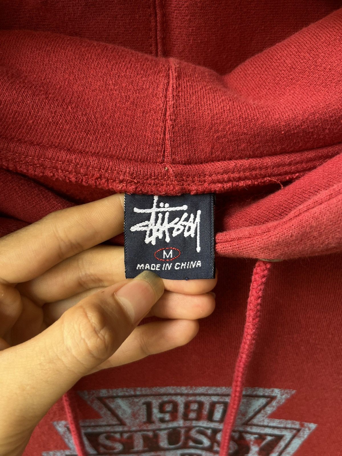 Stussy Vintage 1990s stussy hoodie nyltla Size US M / EU 48-50 / 2 - 6 Thumbnail
