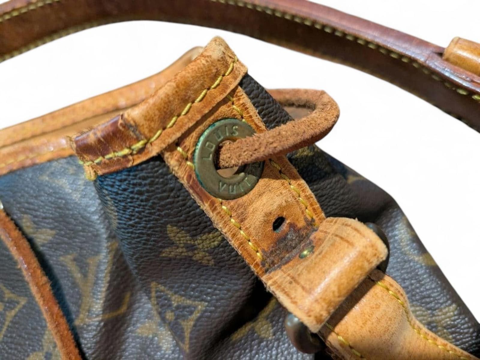 Louis Vuitton Louis Vuitton - Vintage Monogram Canvas Noe Drawstring Size ONE SIZE - 6 Thumbnail