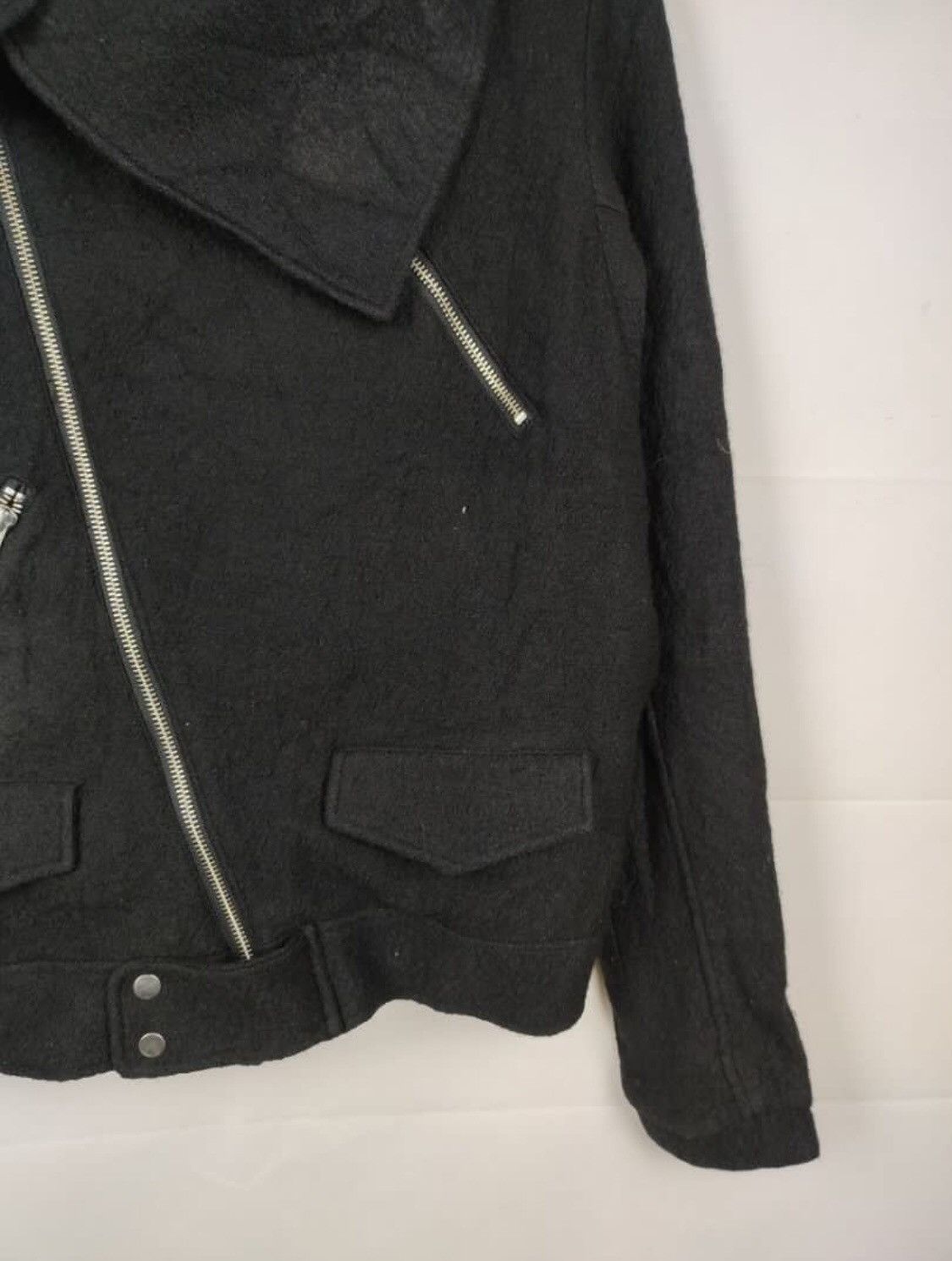 Yohji Yamamoto Yohji Yamamoto ysbis limi feu product of Yohji biker wool Size US S / EU 44-46 / 1 - 6 Thumbnail