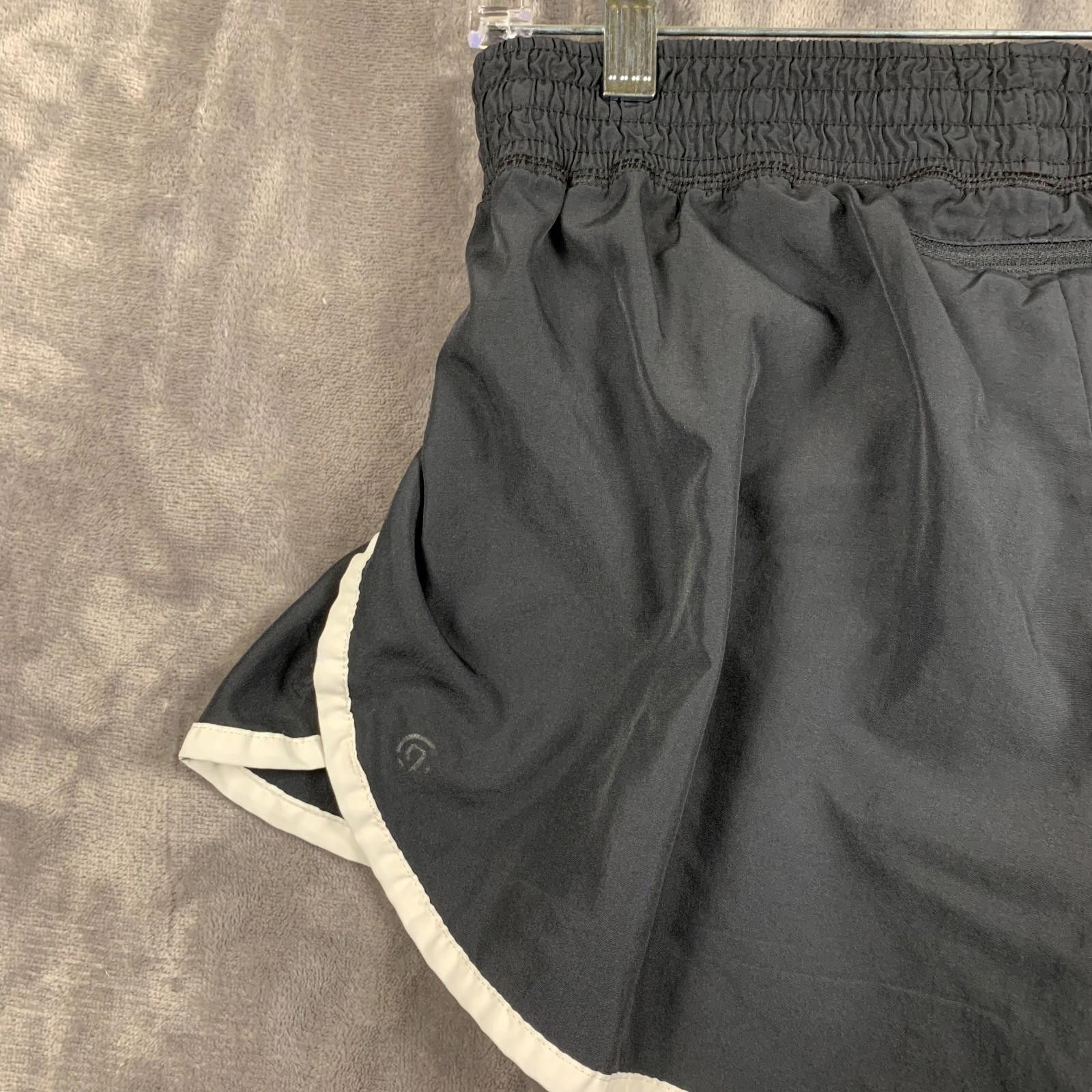 Champion Champion Shorts Womens MED Black & White Running Shorts (351 Size 32" / US 10 / IT 46 - 6 Thumbnail