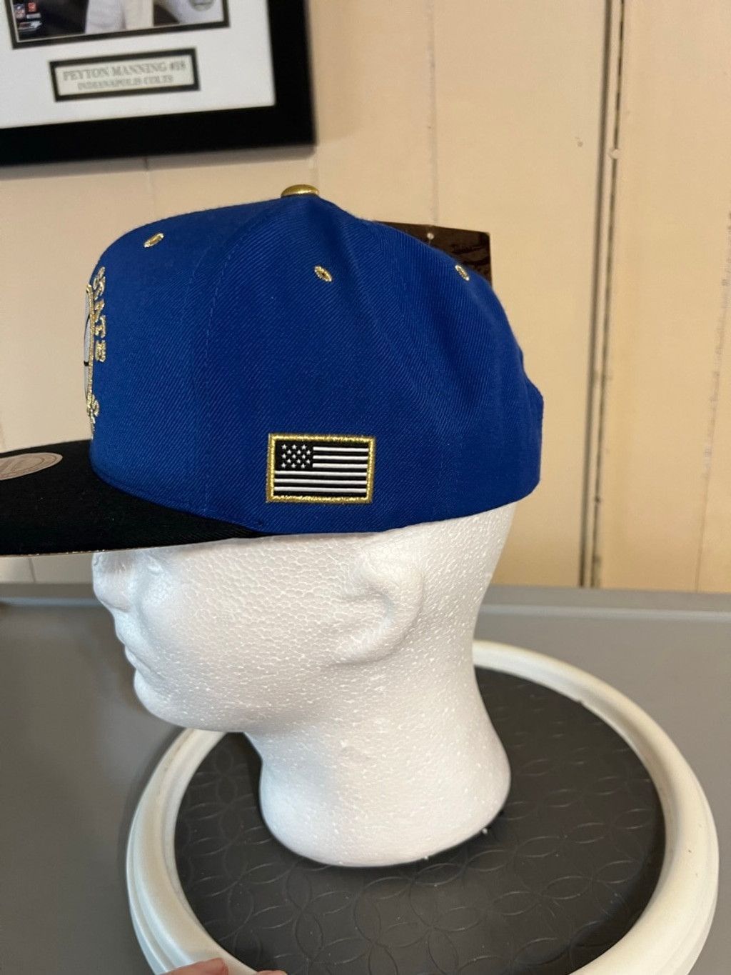 Mitchell & Ness Men's Mitchell & Ness Golden State Warriors Snapback Size ONE SIZE - 4 Thumbnail