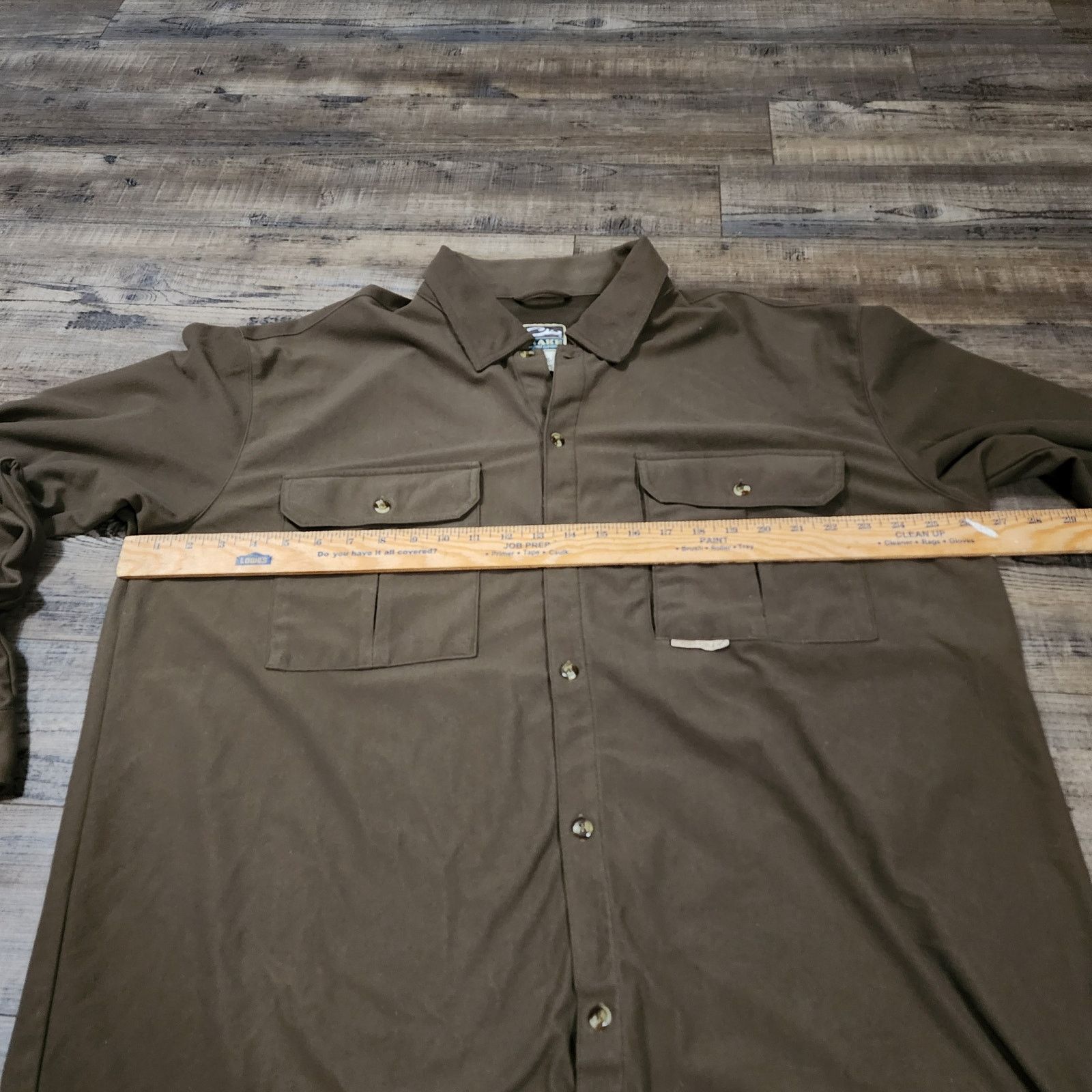 Drake Drake Microfleece Green Men's button up shirt size 2X 2452 Size US XXL / EU 58 / 5 - 4 Thumbnail