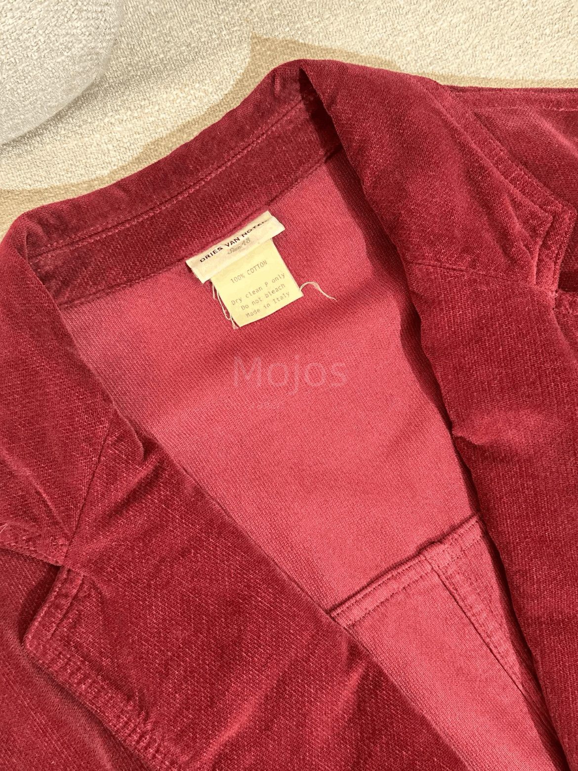 Dries Van Noten Sz 48 Dries Van Noten Vintage Velvet Jacket-2508 Size US M / EU 48-50 / 2 - 4 Thumbnail