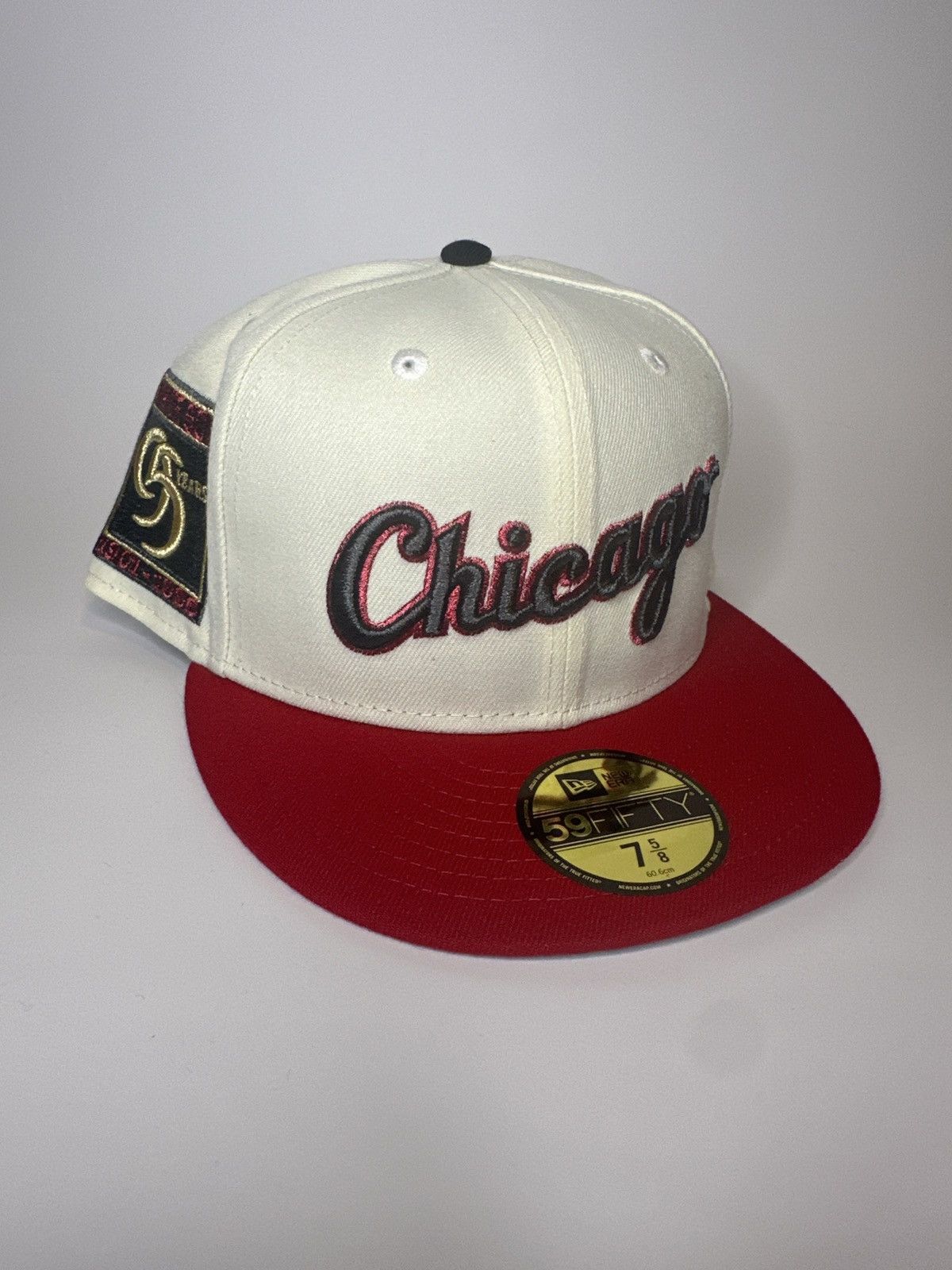 New Era Off White Inspired 95 North Chicago White Sox Size ONE SIZE - 1 Thumbnail