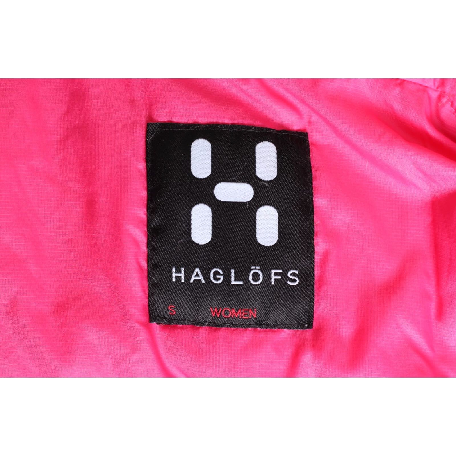 Vintage Haglöfs Belay II Hooded Down Puffer Jacket Women Size S Pink Logo All Seasons Hooded Insulated Lightweight Casual Travel with Zip Men/Women? Size S / US 4 / IT 40 - 6 Thumbnail