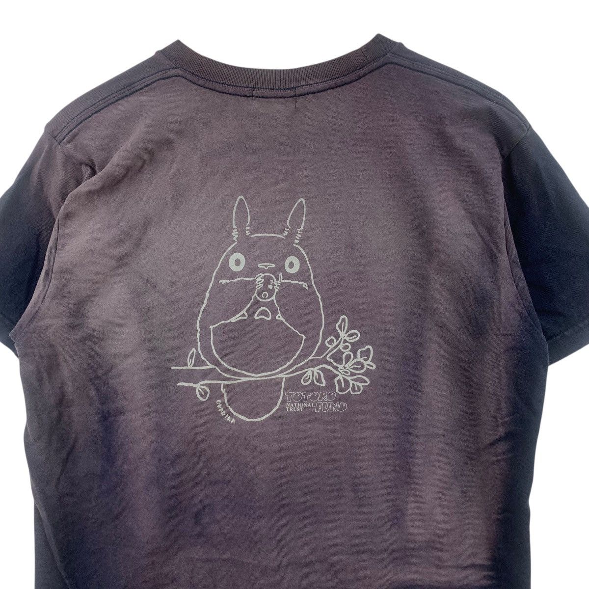 Anime Vintage MY NEIGHBOR TOTORO Studio Ghibli Distress Tee Shirt Size US M / EU 48-50 / 2 - 2 Thumbnail