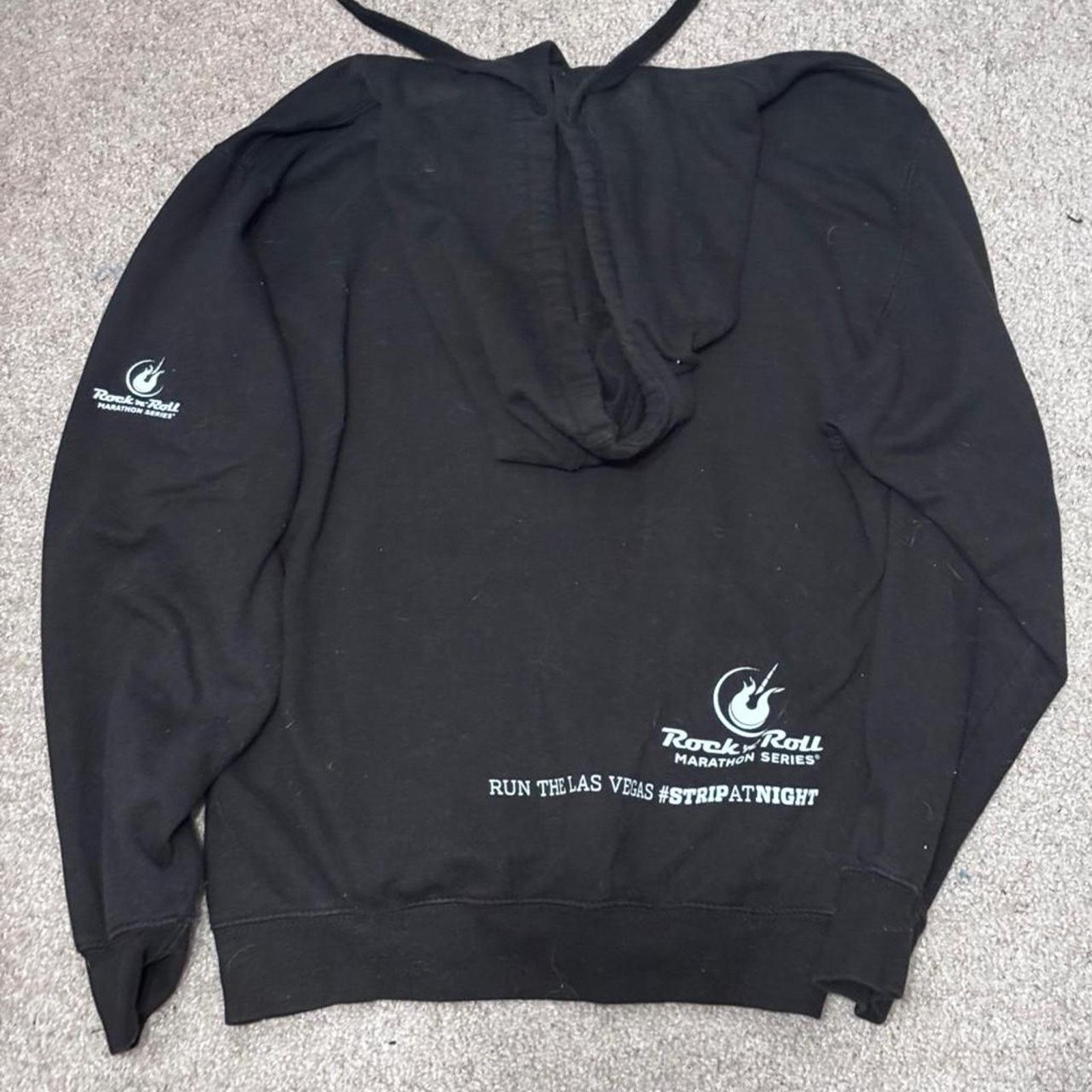 Gildan Black las vegas marathon hoodie Size US S / EU 44-46 / 1 - 2 Thumbnail