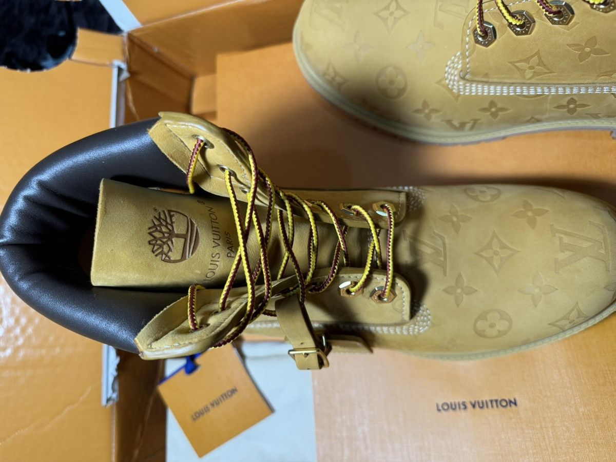 Louis Vuitton Louis Vuitton x Timberland 6-Inch Boot Monogram Size US 10.5 / EU 43-44 - 4 Thumbnail