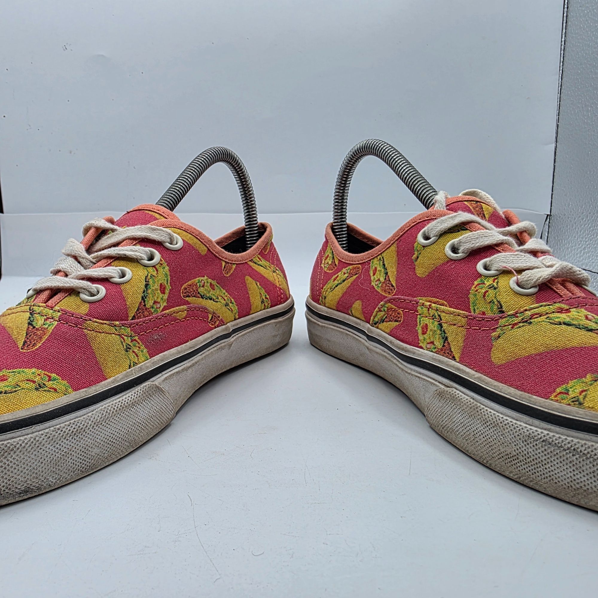 Vans Vans Authentic Late Night Tacos Womens Size 7.5 Red Casual S Size US 7.5 / IT 37.5 - 3 Thumbnail