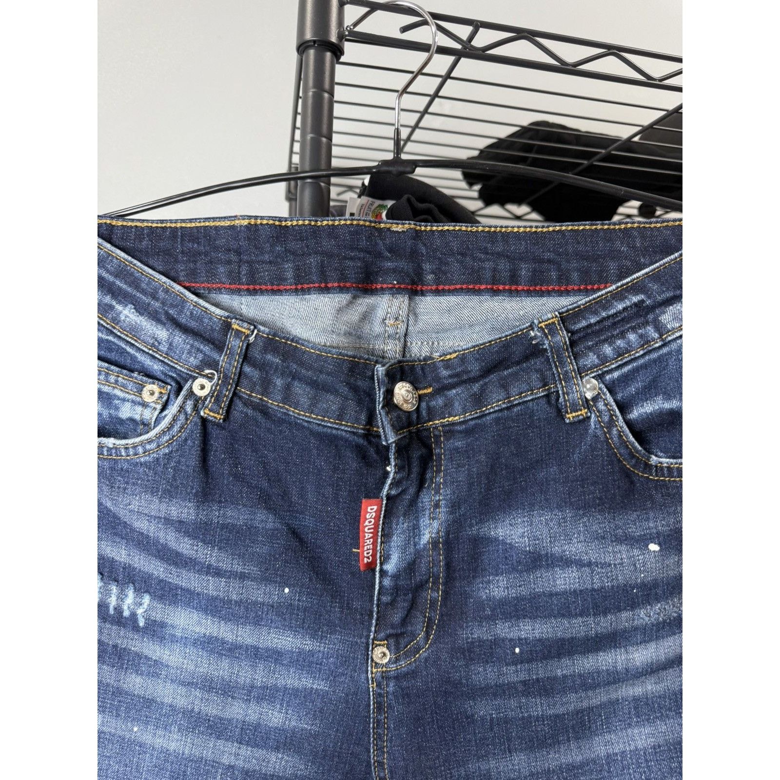 Dsquared2 Distressed Dsquared2 Designer Denim Skinny Pants Luxury Size US 30 / EU 46 - 6 Thumbnail