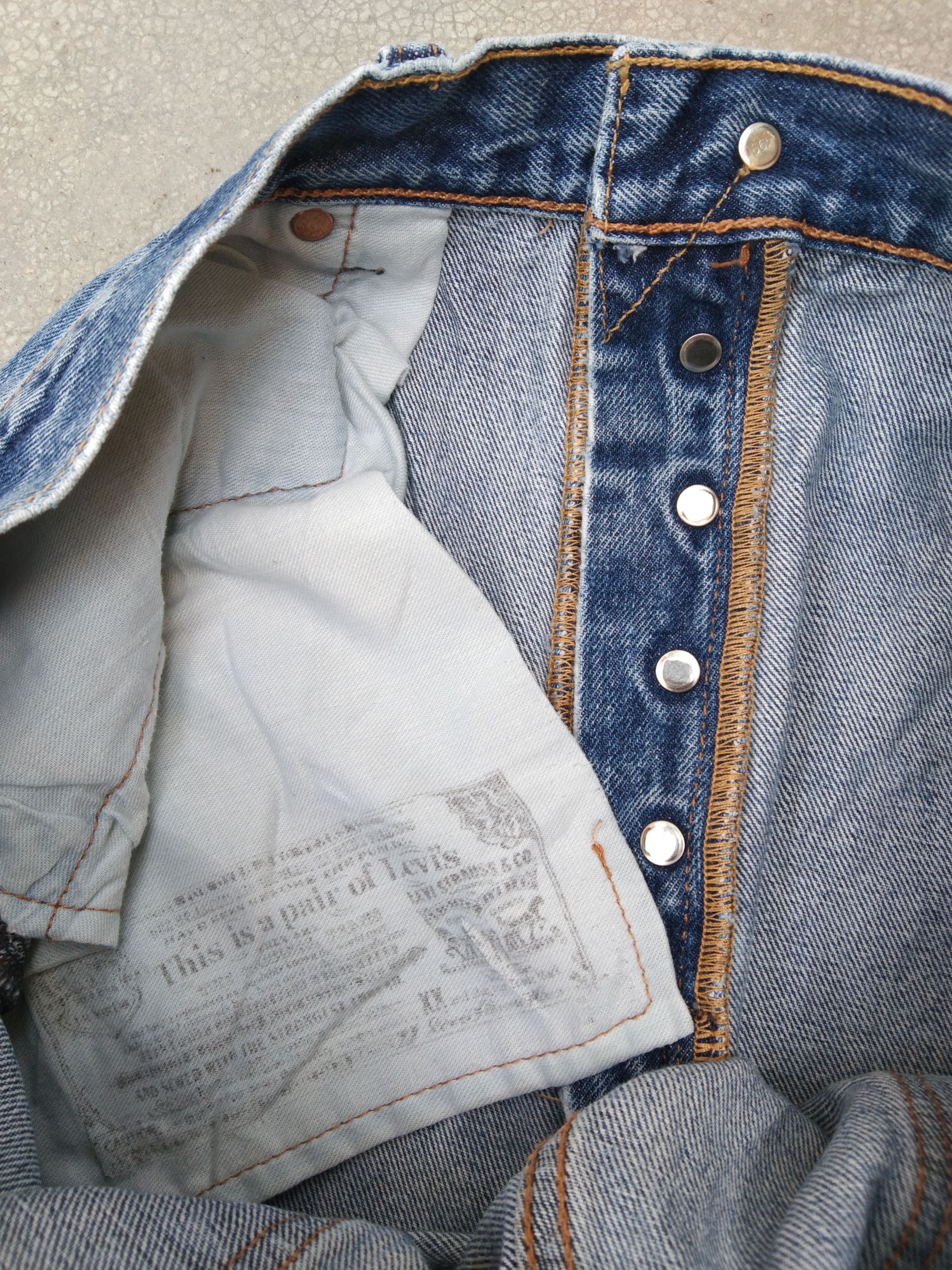 Levi's Vintage Levi's 501 Jeans 36x34 Size US 36 / EU 52 - 6 Thumbnail