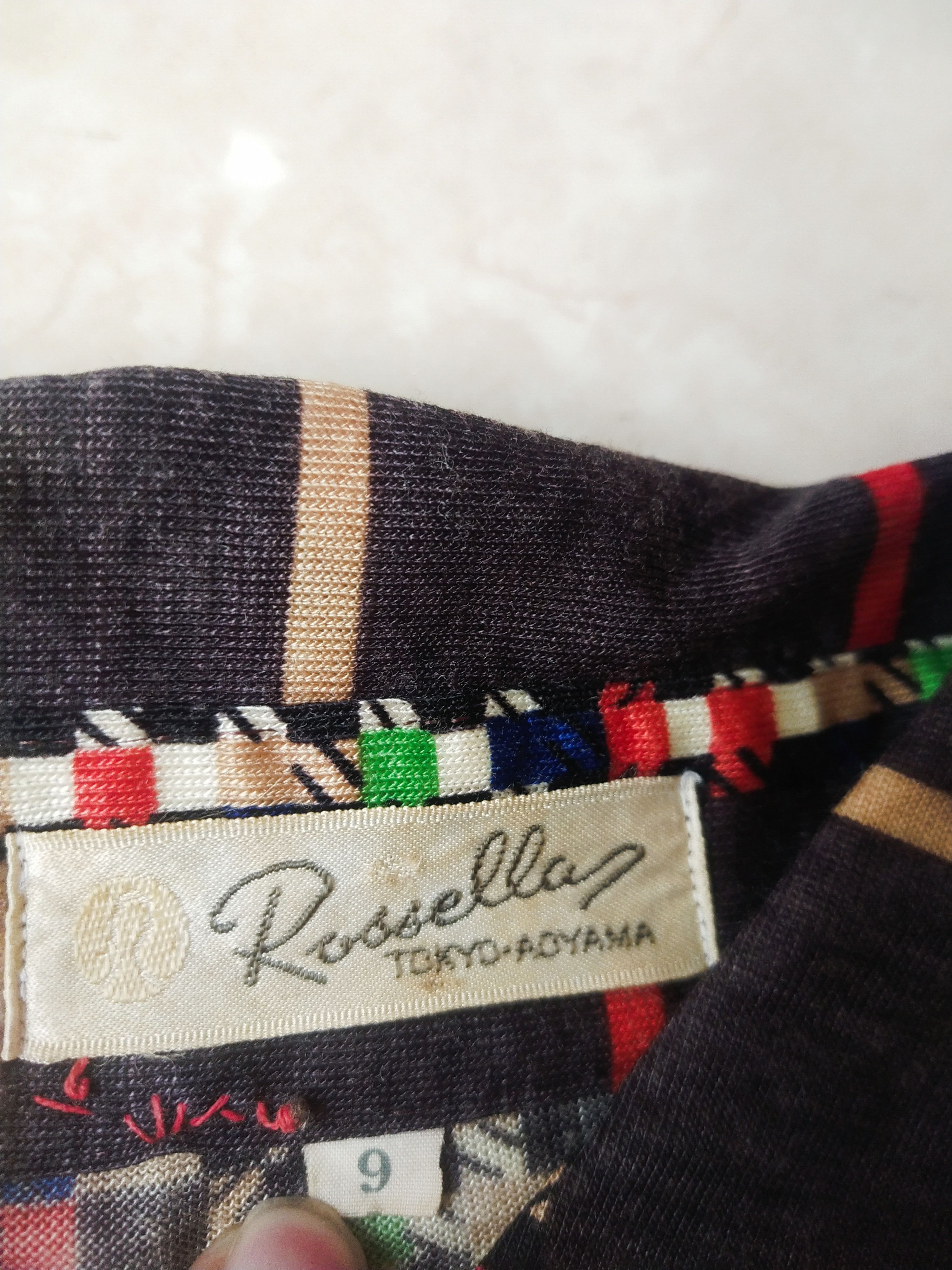 Vintage Vintage 90s Rossella Plaid Button Up Shirt Japan Size S / US 4 / IT 40 - 5 Thumbnail