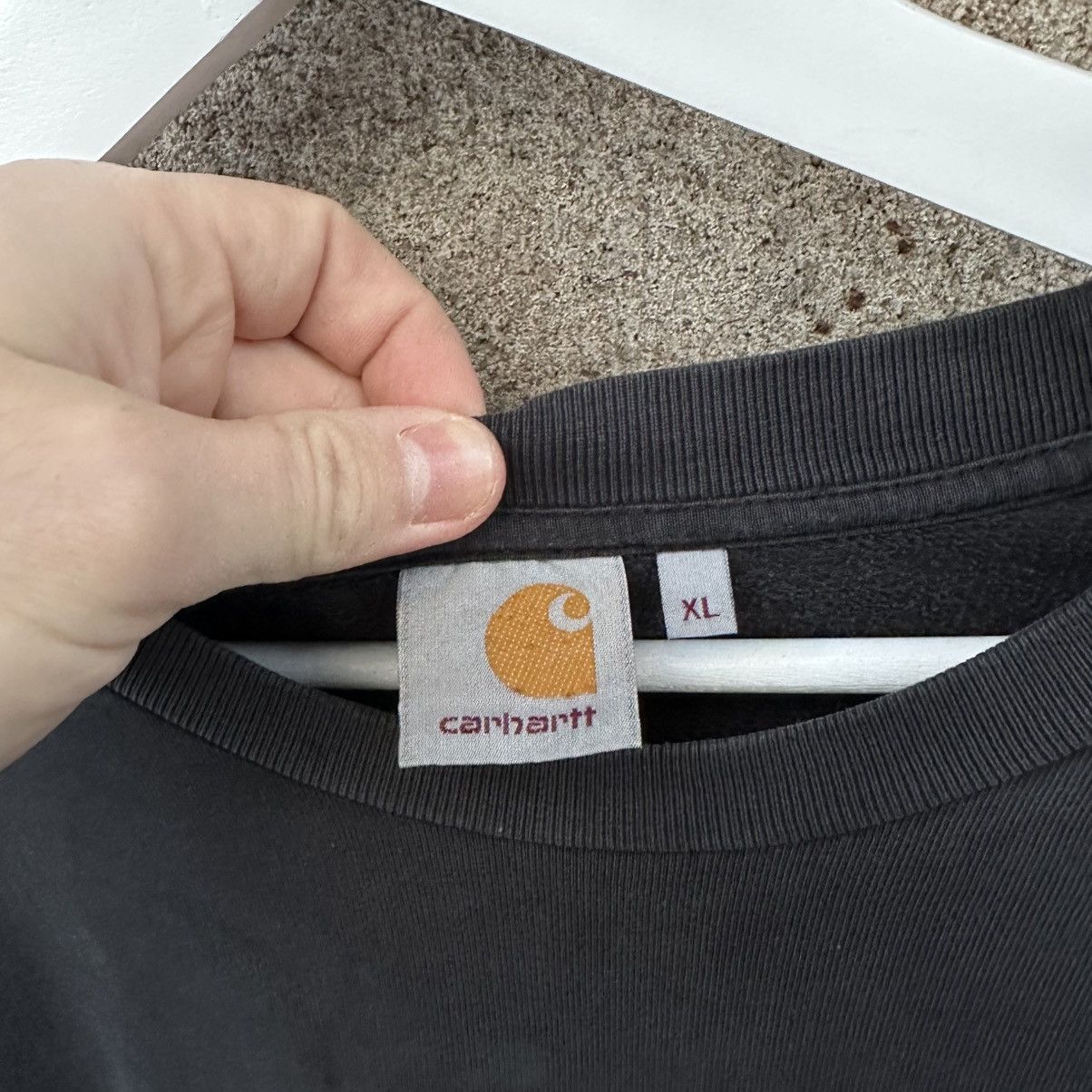 Carhartt Vintage Man’s Carhartt Sweatshirt Trashed Sun Faded Y2K 00s Size US XL / EU 56 / 4 - 7 Thumbnail
