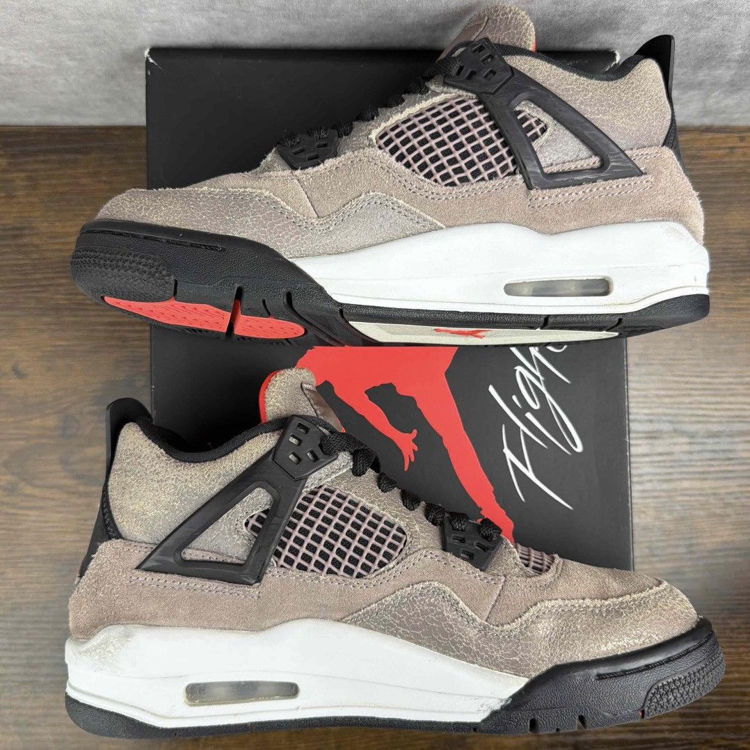 Jordan Brand Air Jordan 4 Retro Taupe Haze Size 6 GS / 7.5W DJ6249-200 OG Size US 6 / EU 39 - 4 Thumbnail